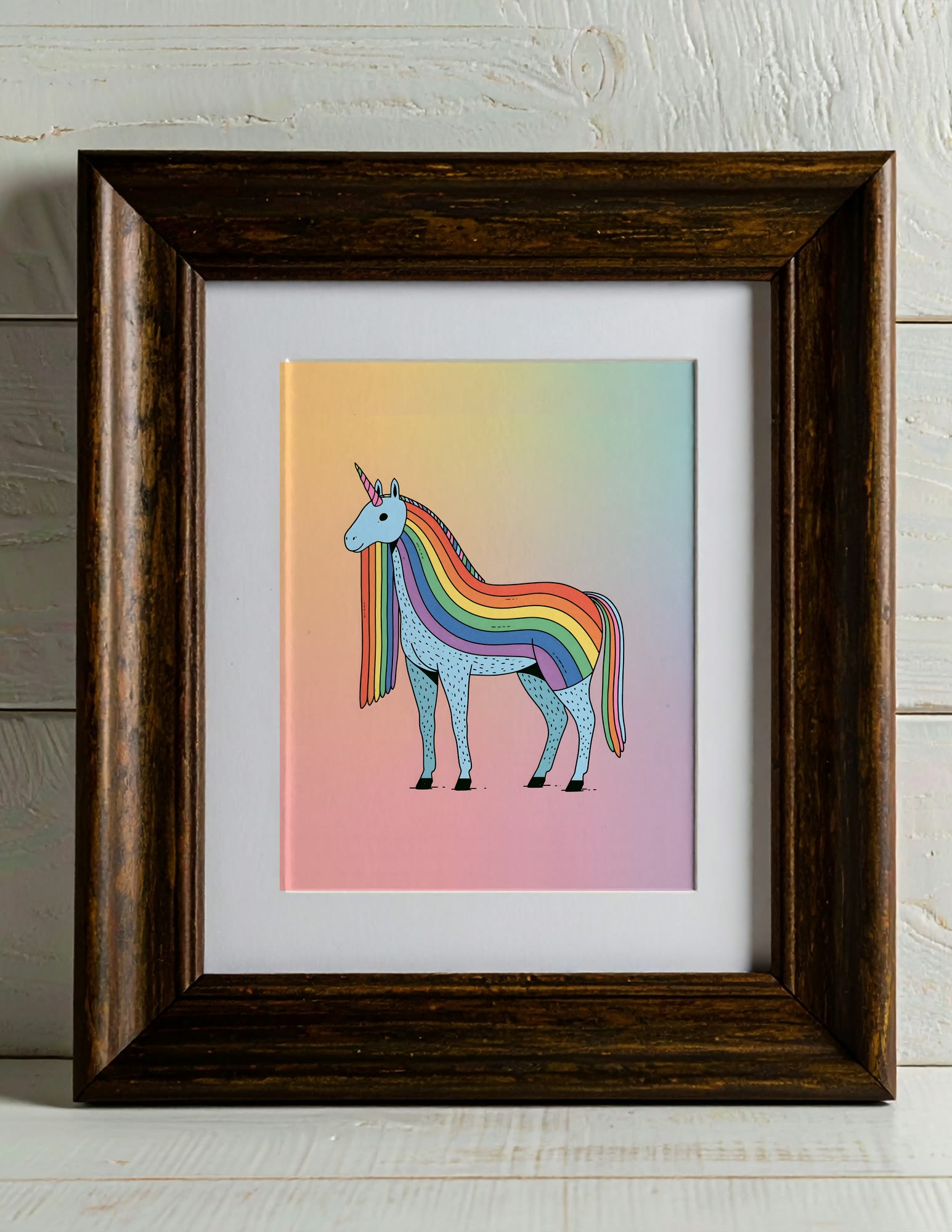 Fine Art Print shown in a room, mockup 2
