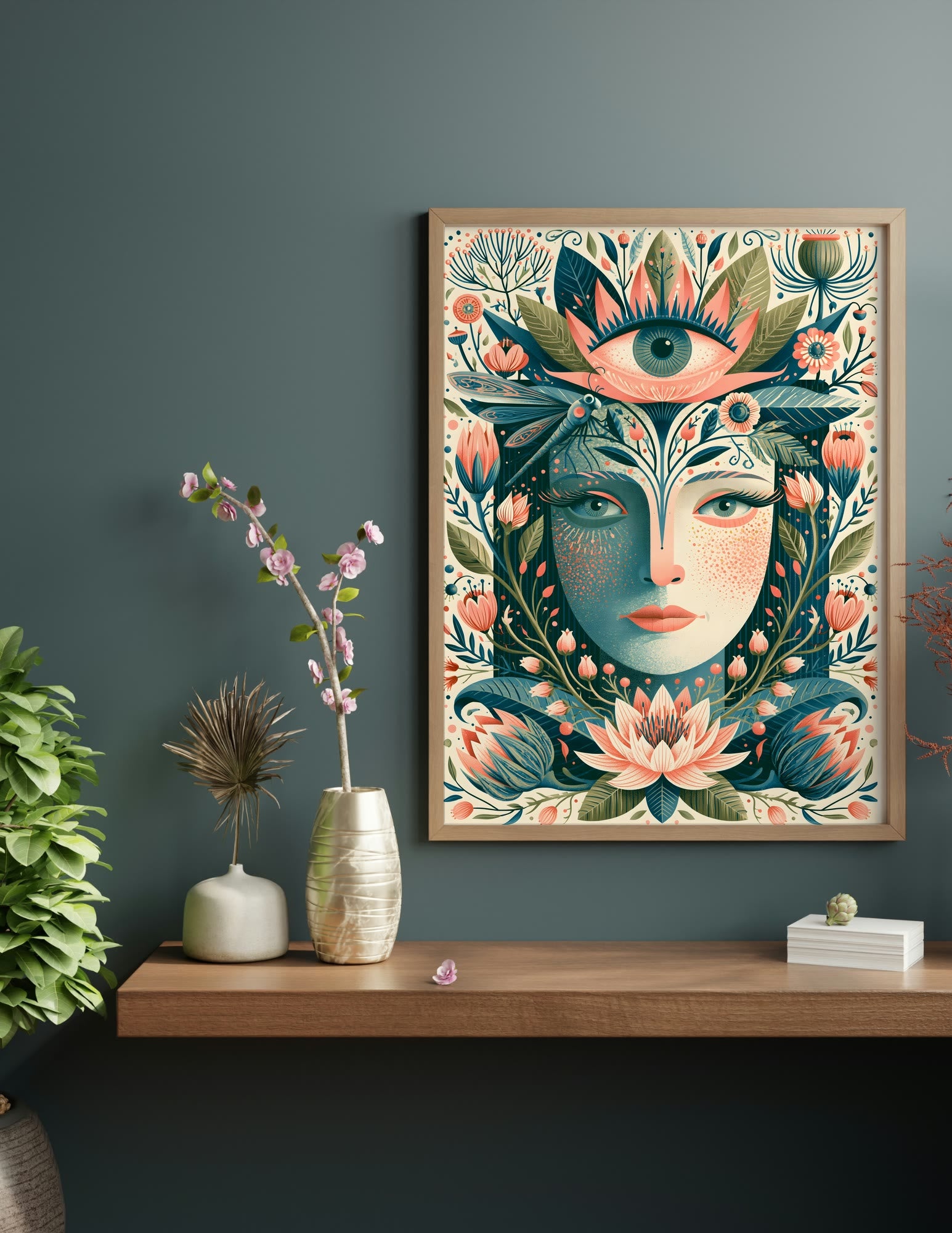 Fine Art Print shown in a room, mockup 2