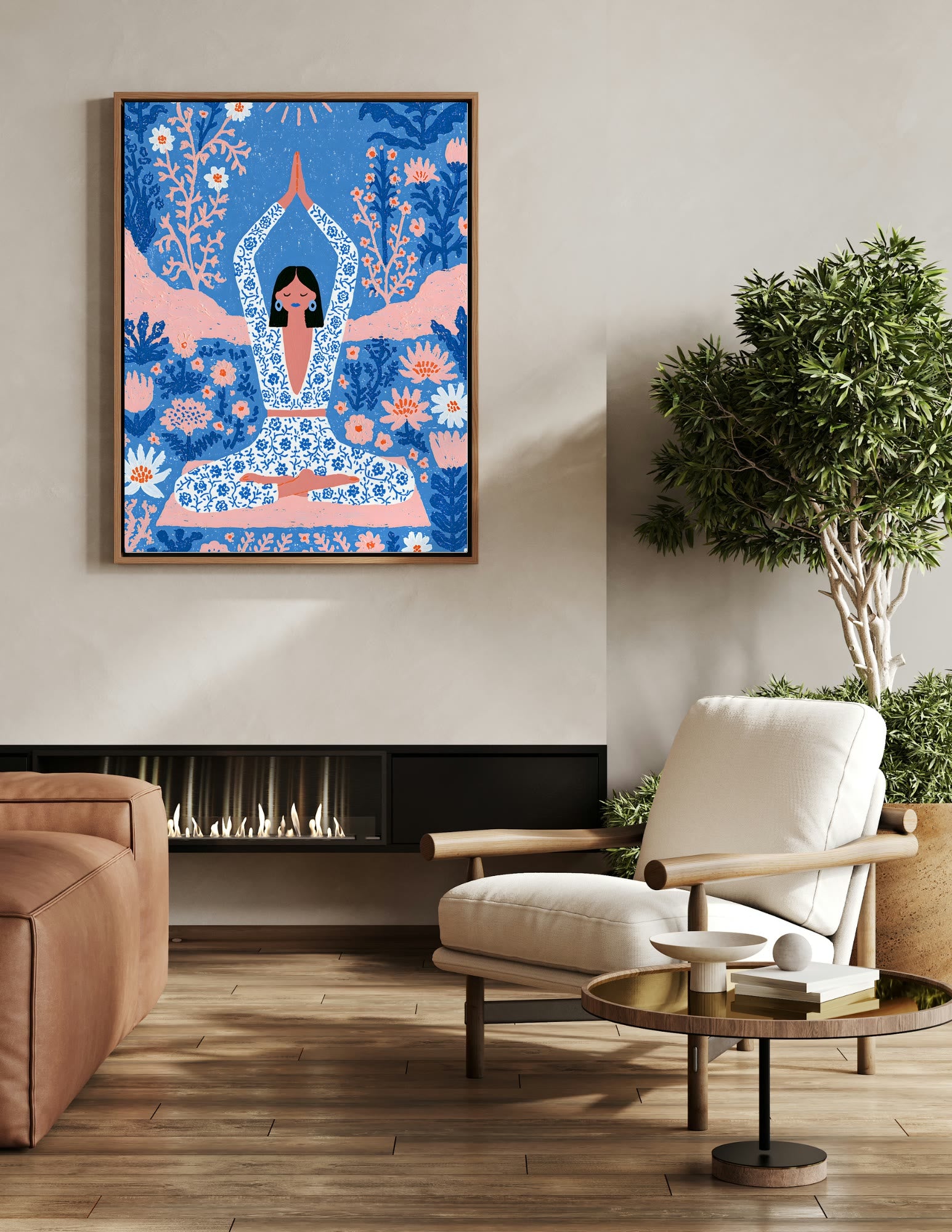 Fine Art Print shown in a room, mockup 1