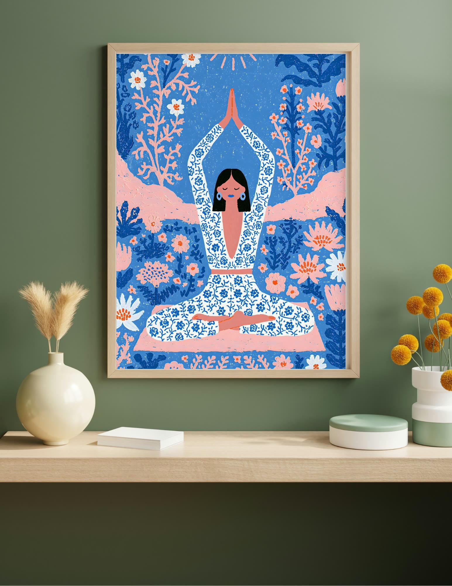 Fine Art Print shown in a room, mockup 2