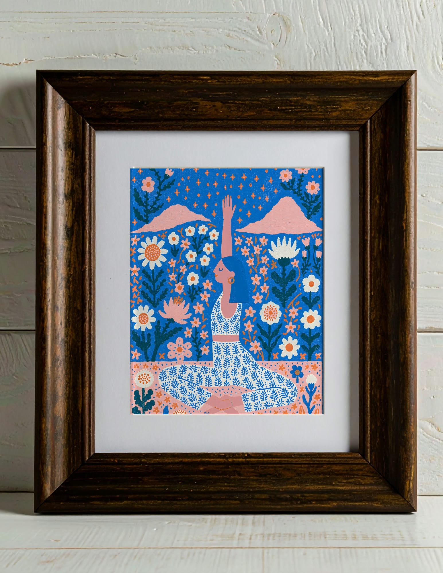 Fine Art Print shown in a room, mockup 1