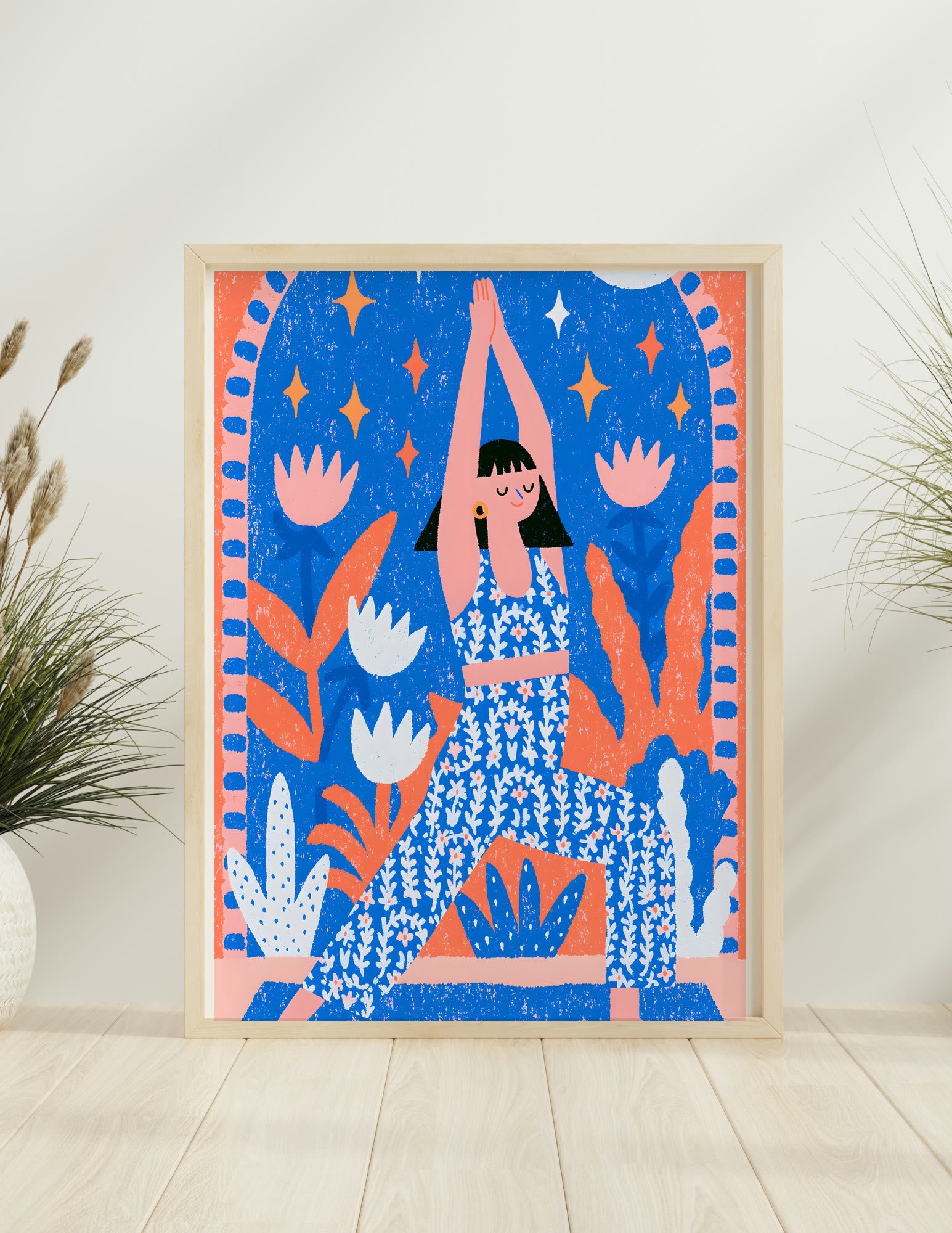 Fine Art Print shown in a room, mockup 2