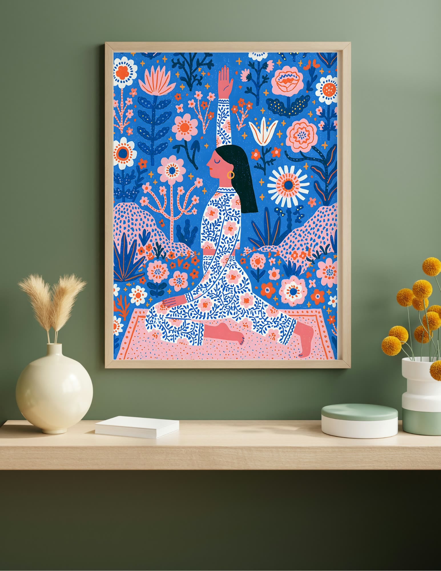 Fine Art Print shown in a room, mockup 1
