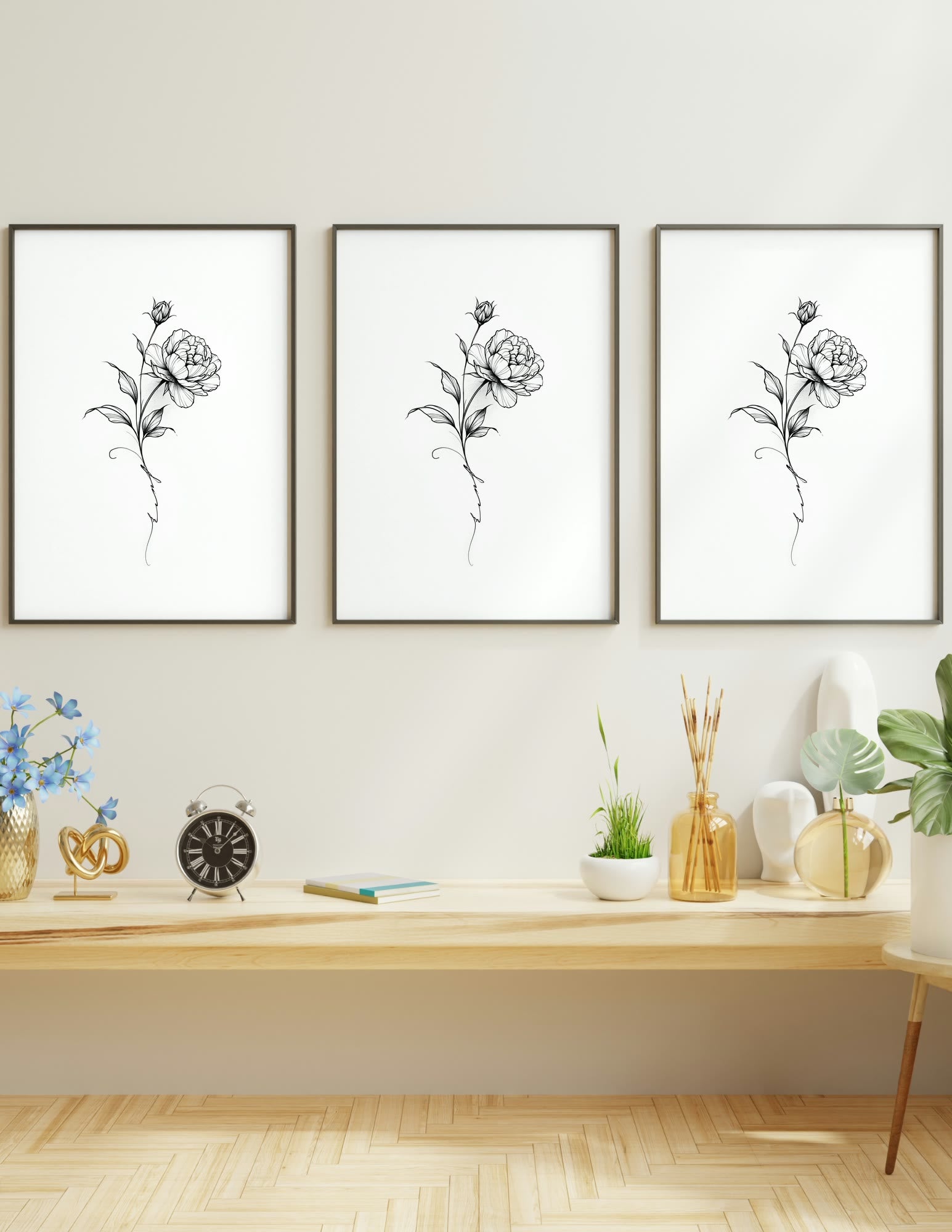 Fine Art Print shown in a room, mockup 2