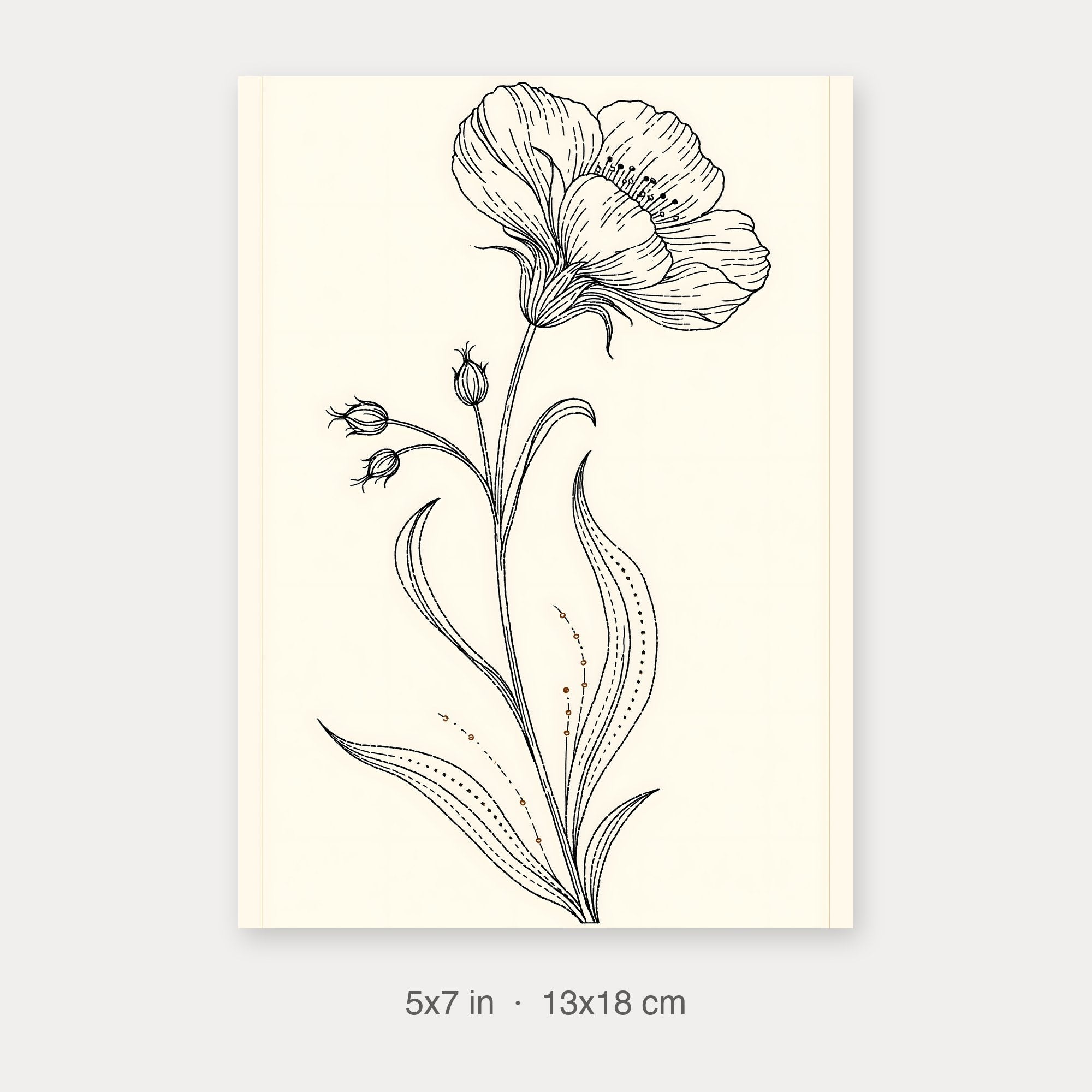 Fine Art Print 5x7 crop preview