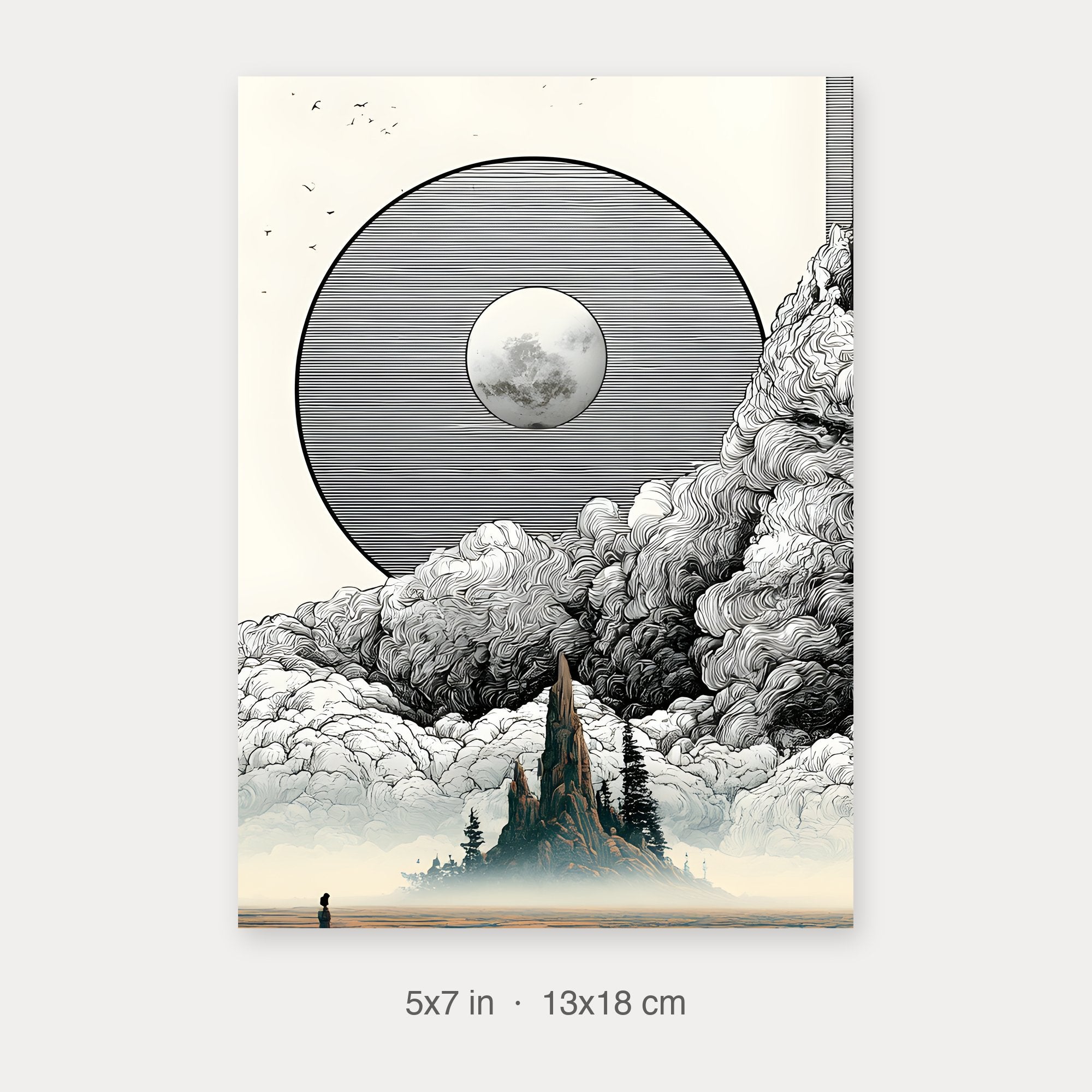 Fine Art Print 5x7 crop preview
