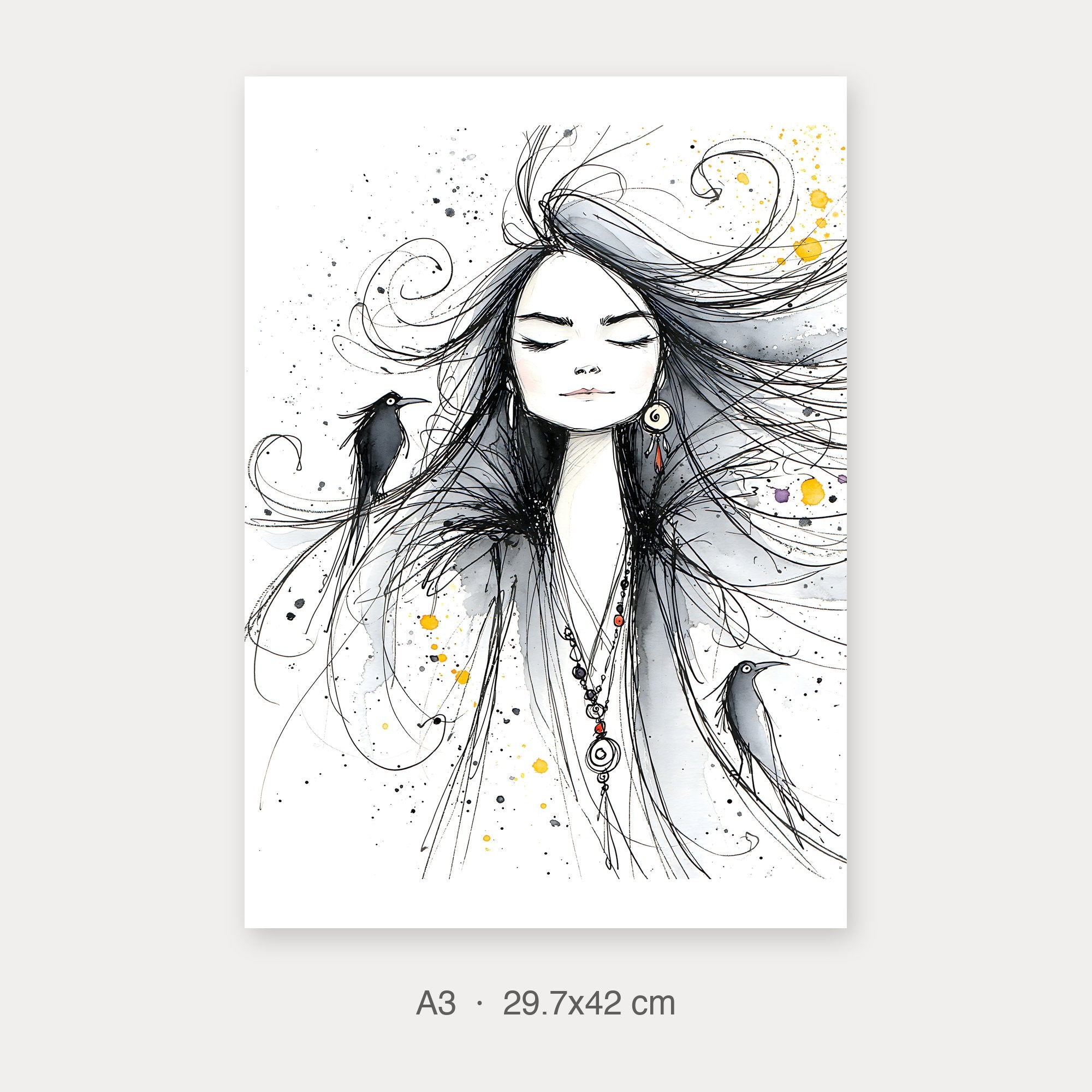 Fine Art Print A3 crop preview