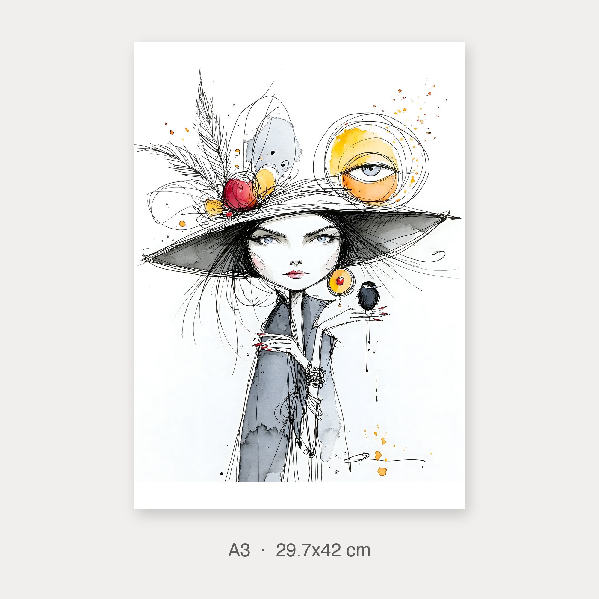 Fine Art Print A3 crop preview