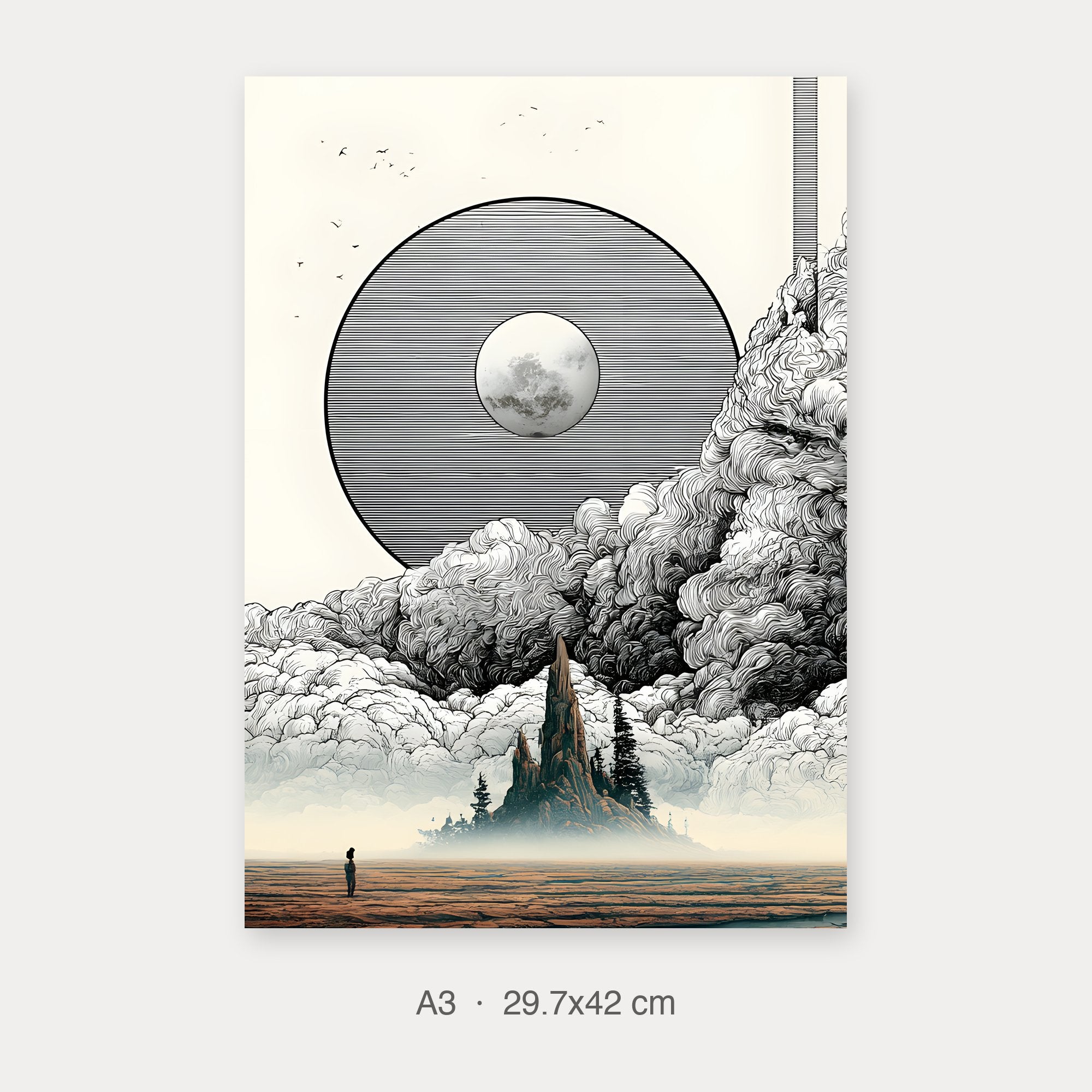 Fine Art Print A3 crop preview