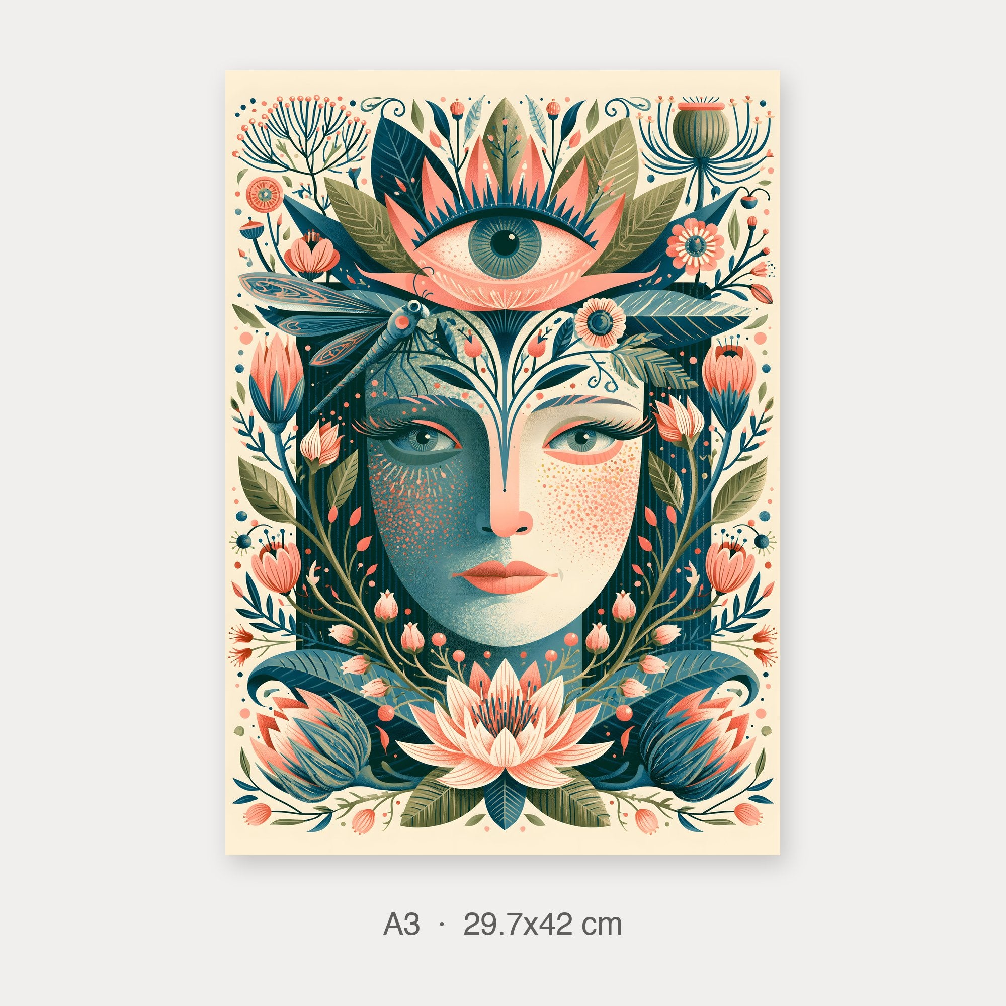 Fine Art Print A3 crop preview