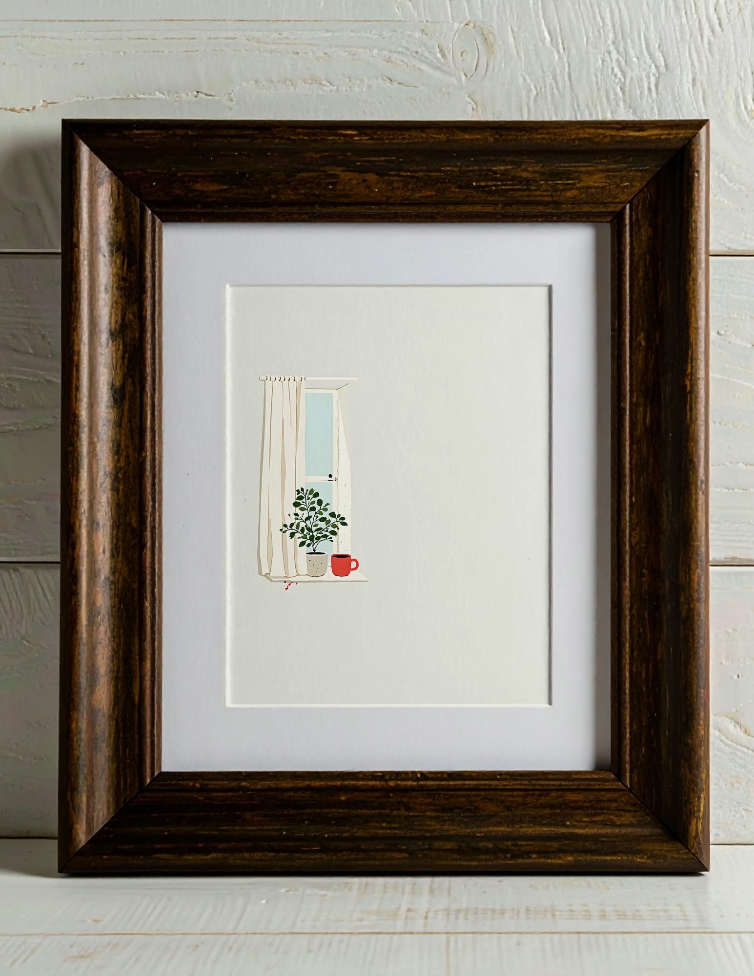 Fine Art Print shown in a room, mockup 2