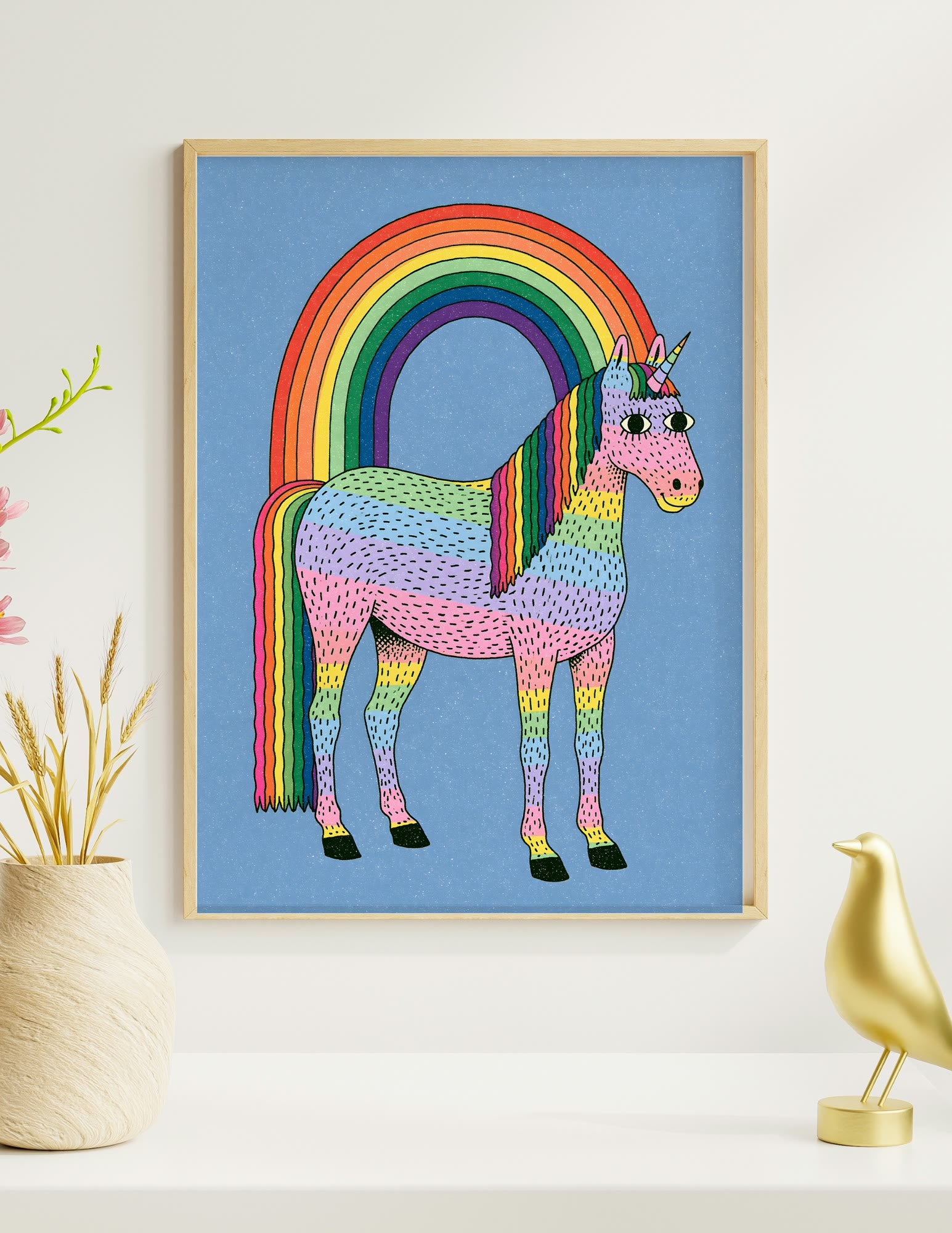 Fine Art Print shown in a room, mockup 2