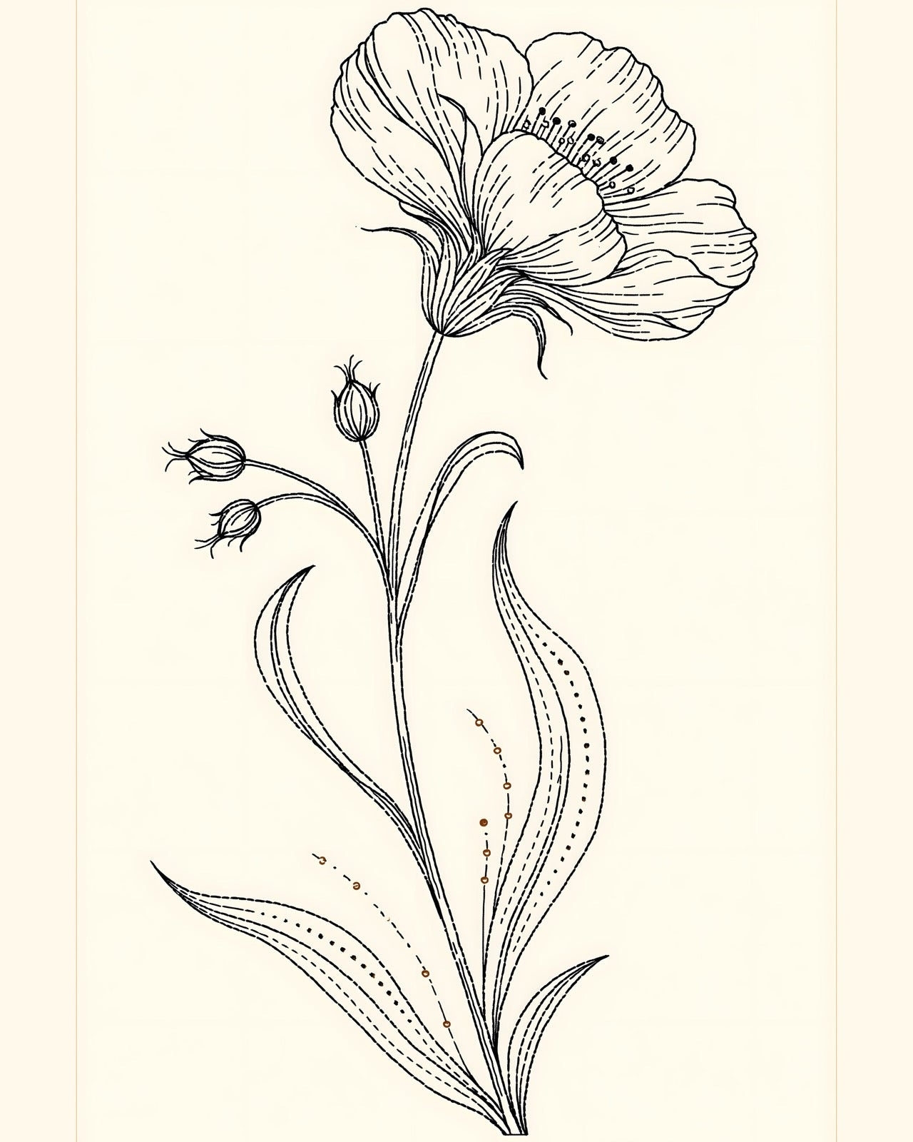Persian Garden Flower