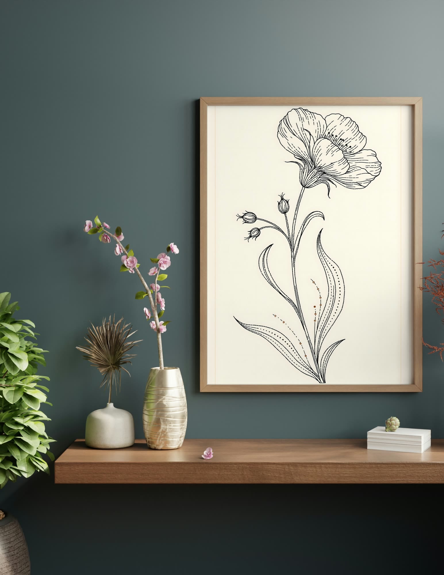 Fine Art Print shown in a room, mockup 2