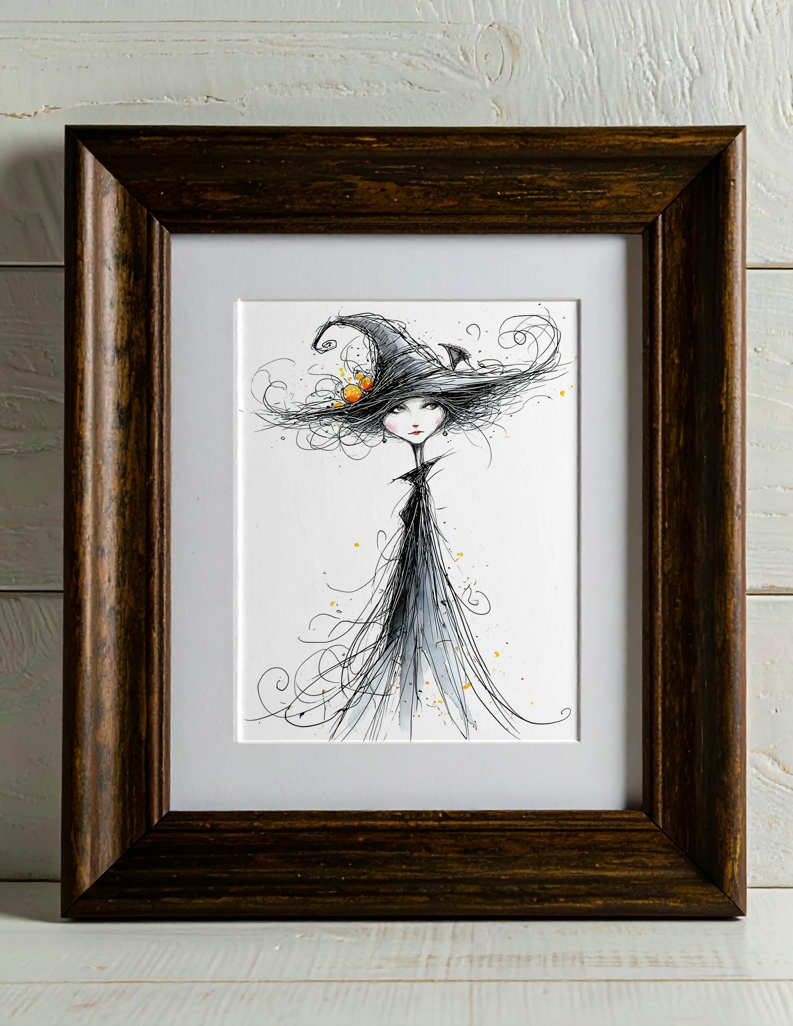 Fine Art Print shown in a room, mockup 1