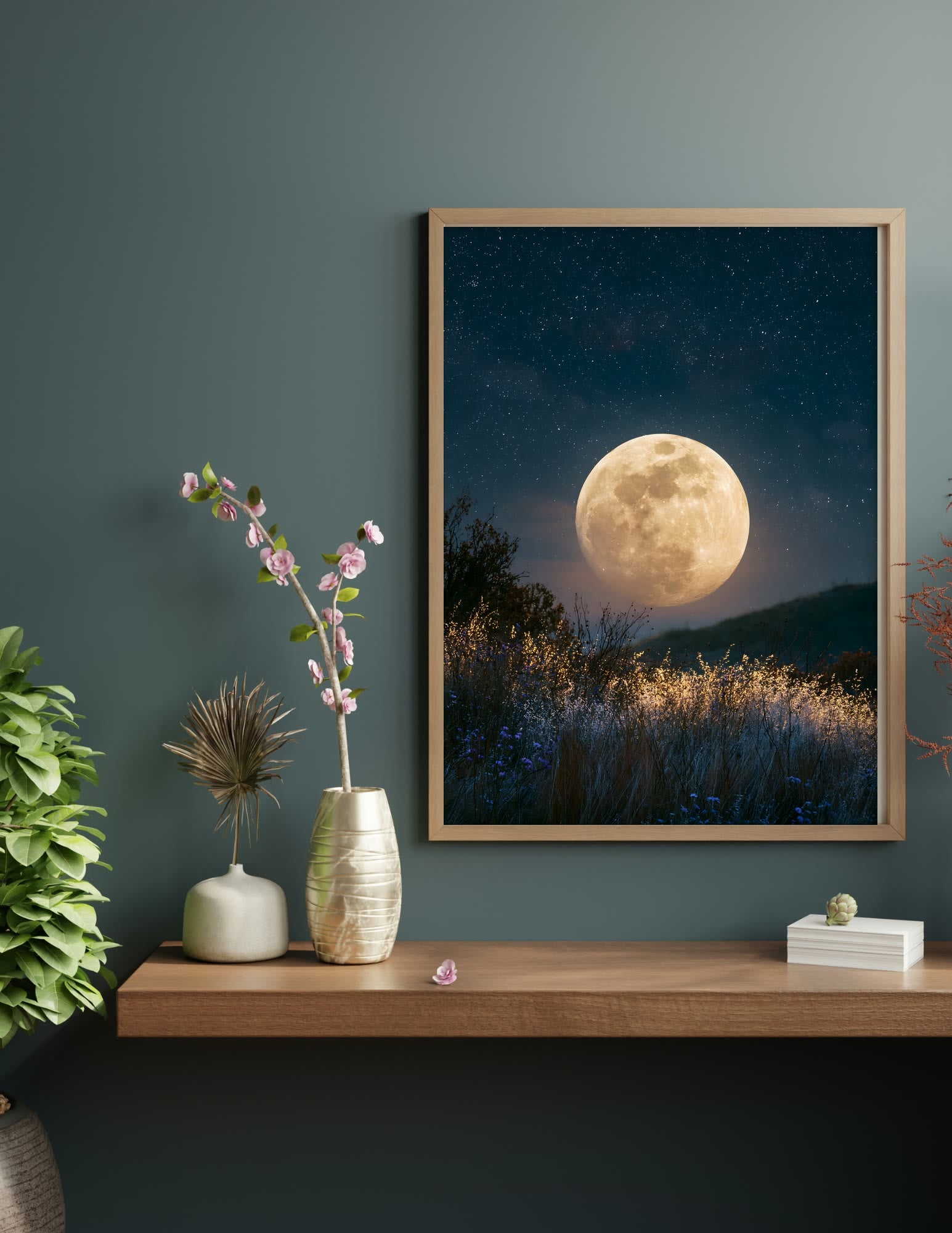 Fine Art Print shown in a room, mockup 1