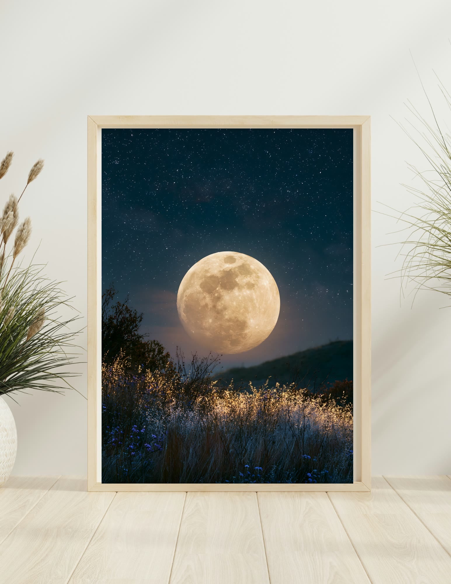 Fine Art Print shown in a room, mockup 2