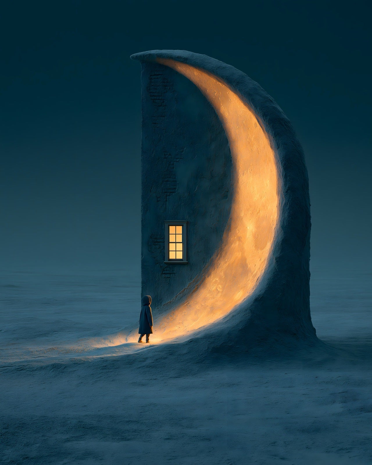 Moon Light Home printable wall art digital download preview