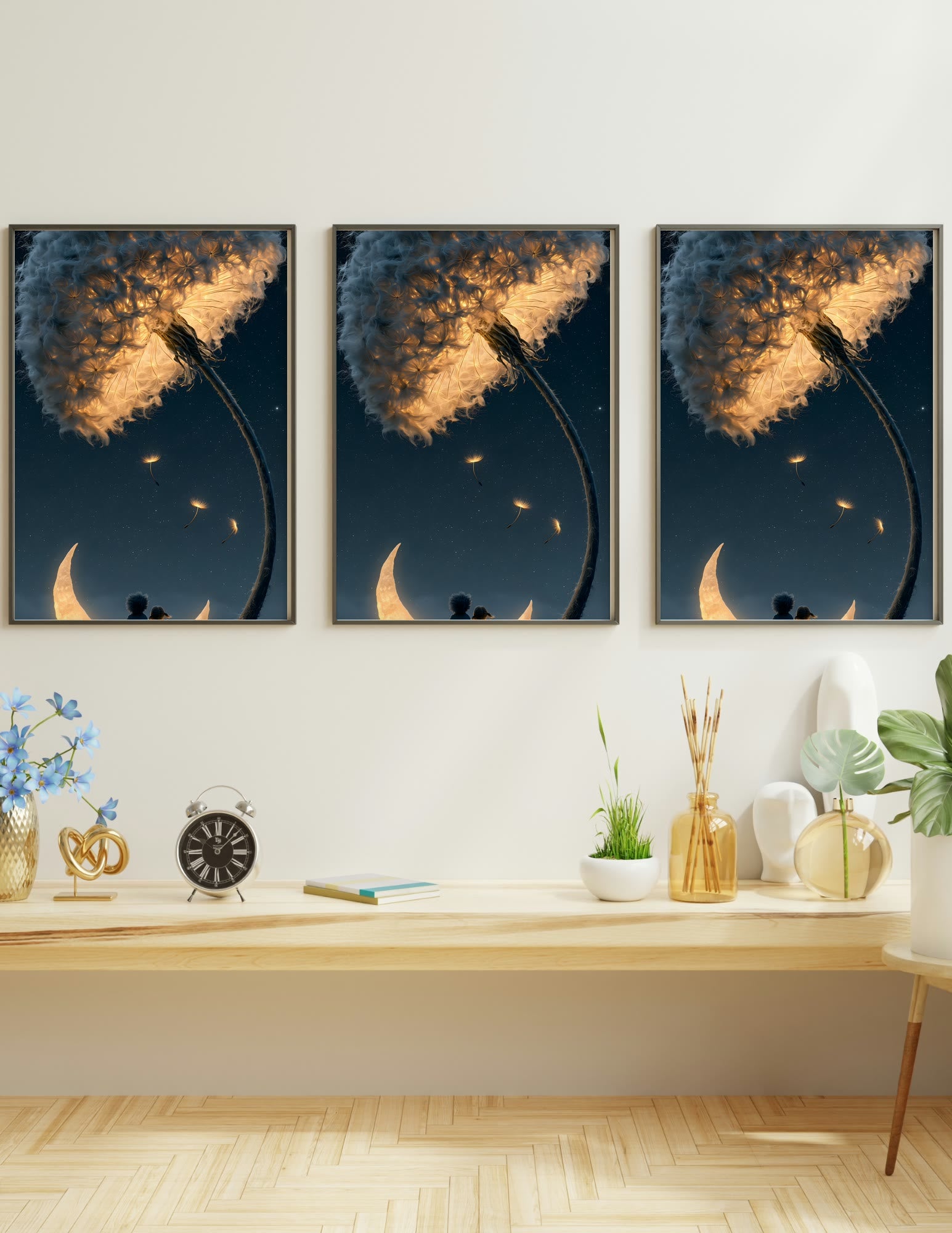 Fine Art Print shown in a room, mockup 1