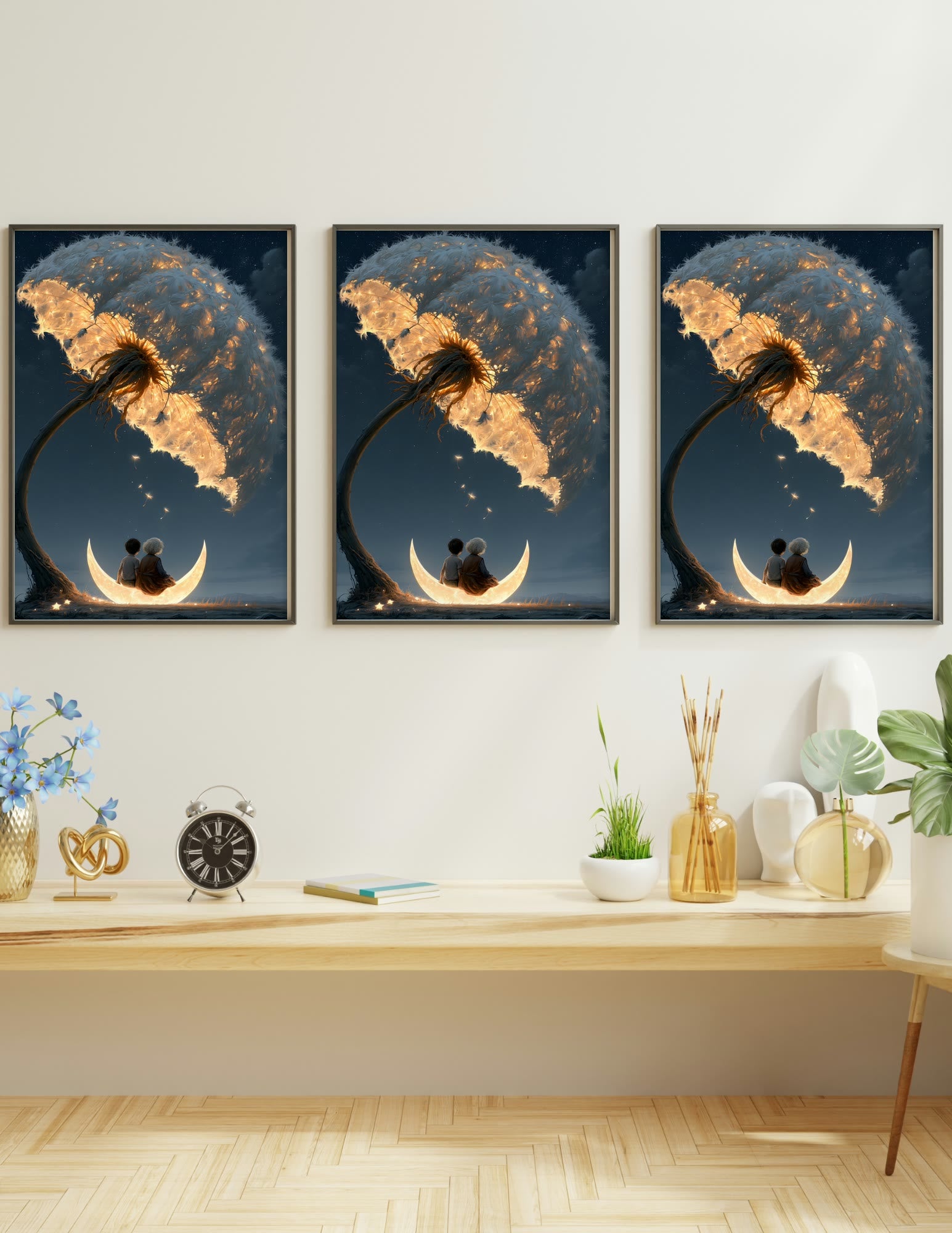 Fine Art Print shown in a room, mockup 2
