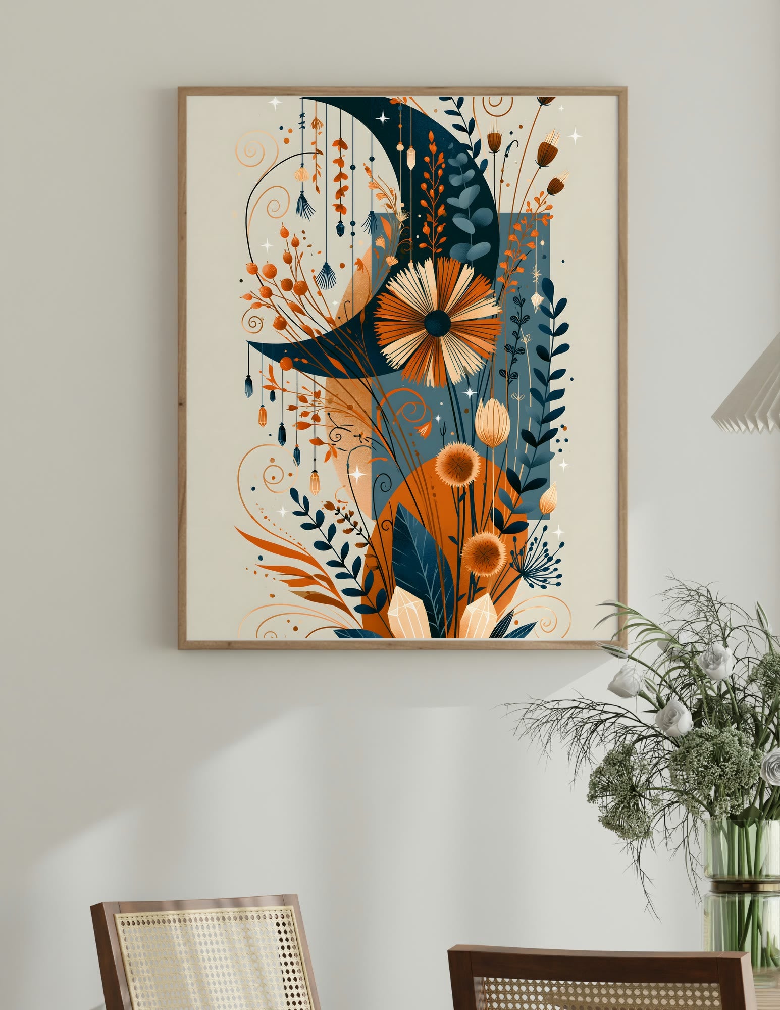 Fine Art Print shown in a room, mockup 1