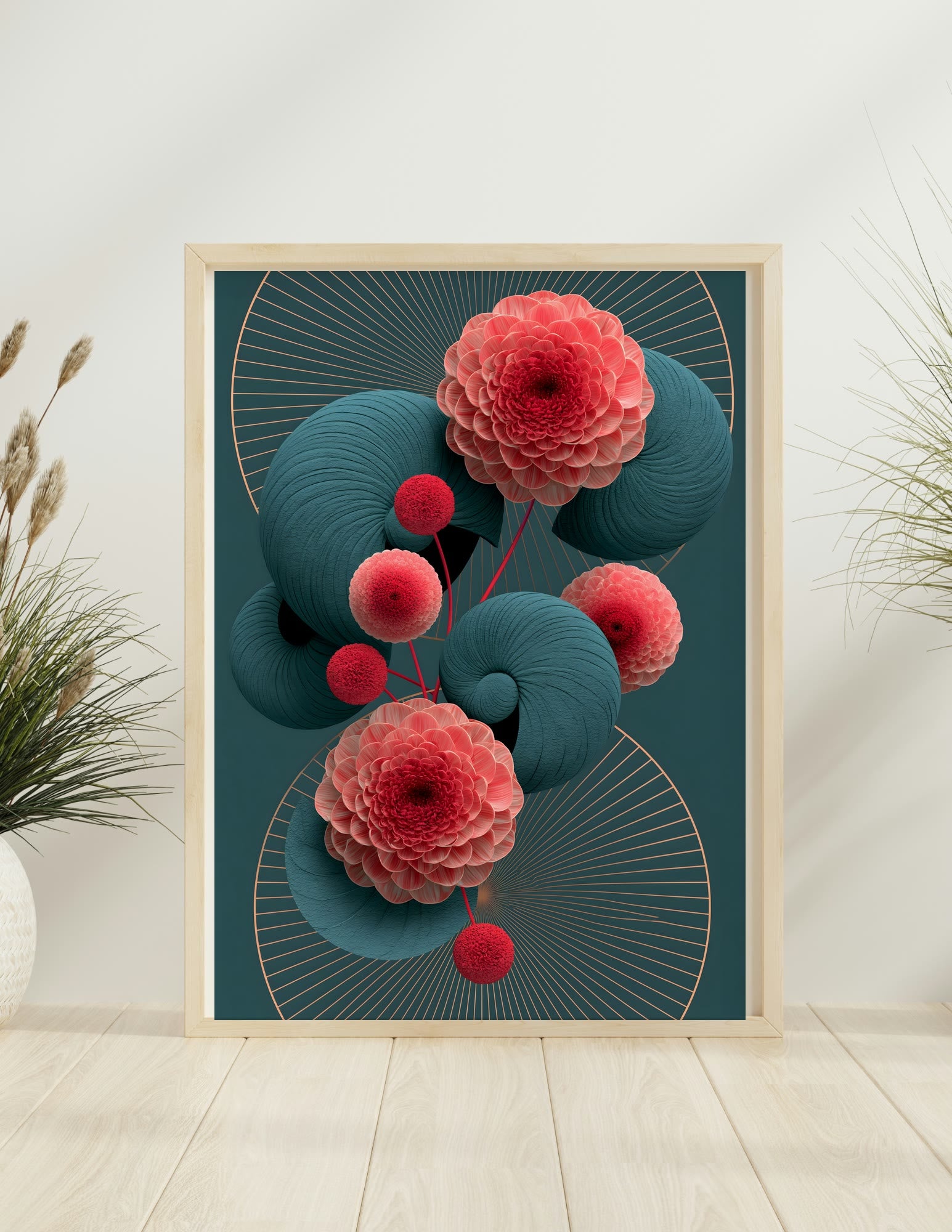 Fine Art Print shown in a room, mockup 1