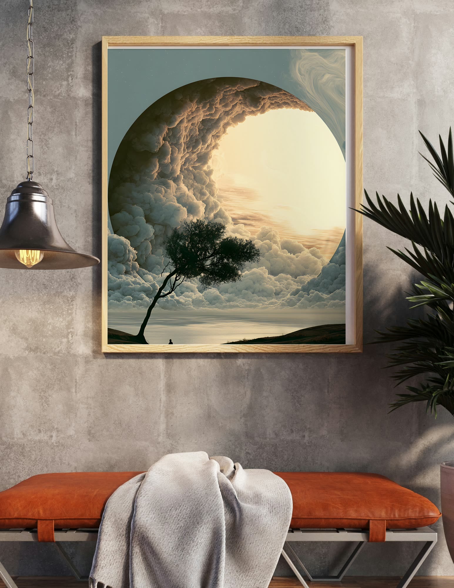 Fine Art Print shown in a room, mockup 1
