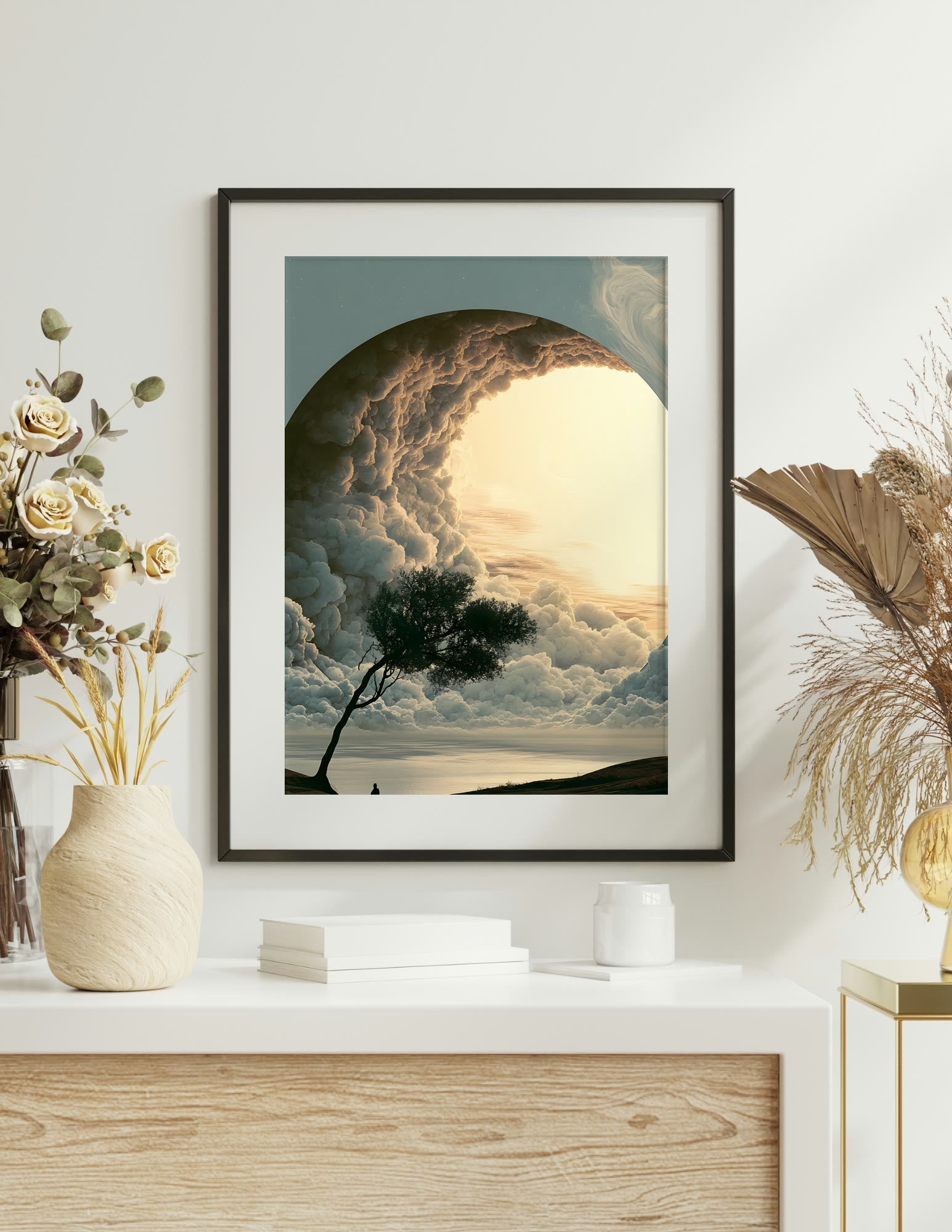 Fine Art Print shown in a room, mockup 2