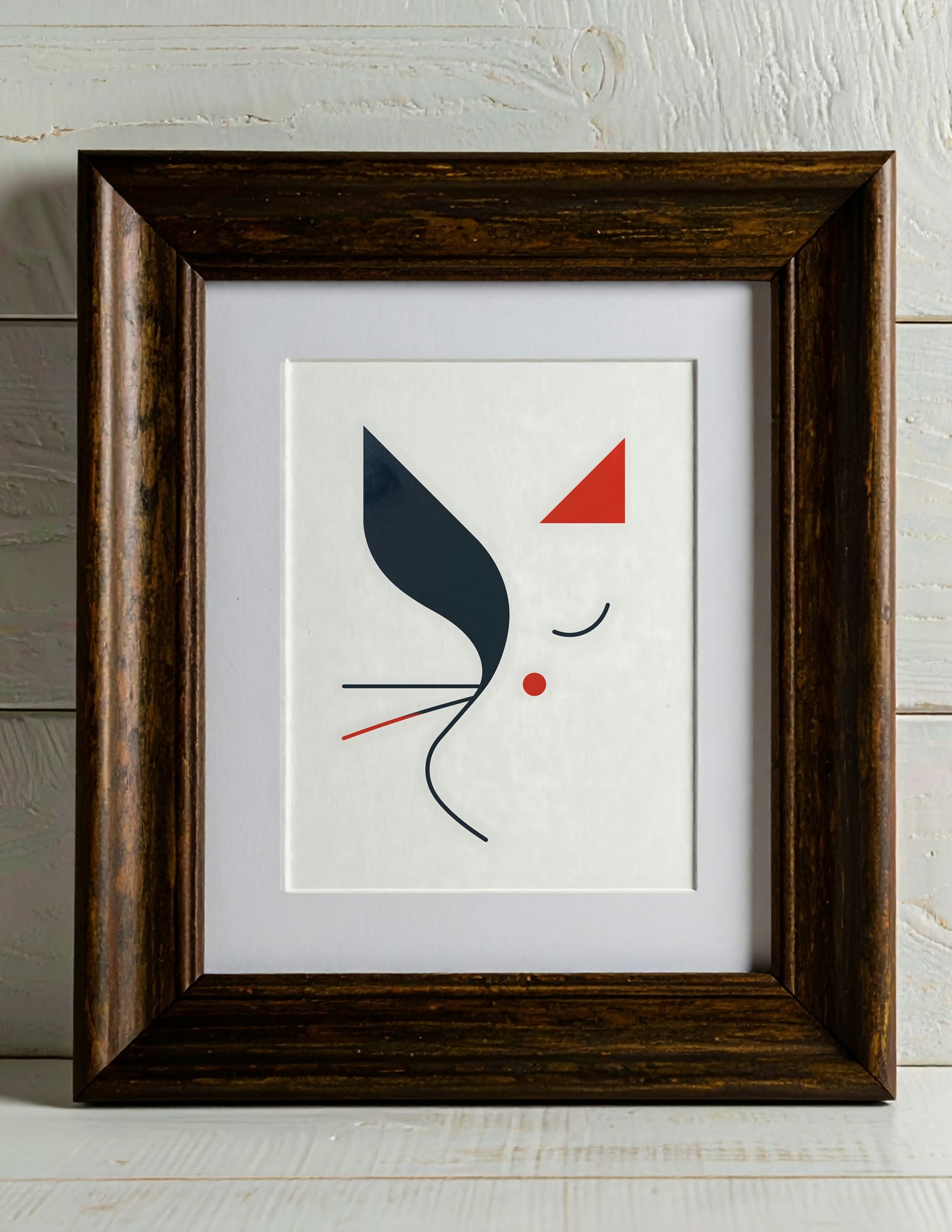 Fine Art Print shown in a room, mockup 1