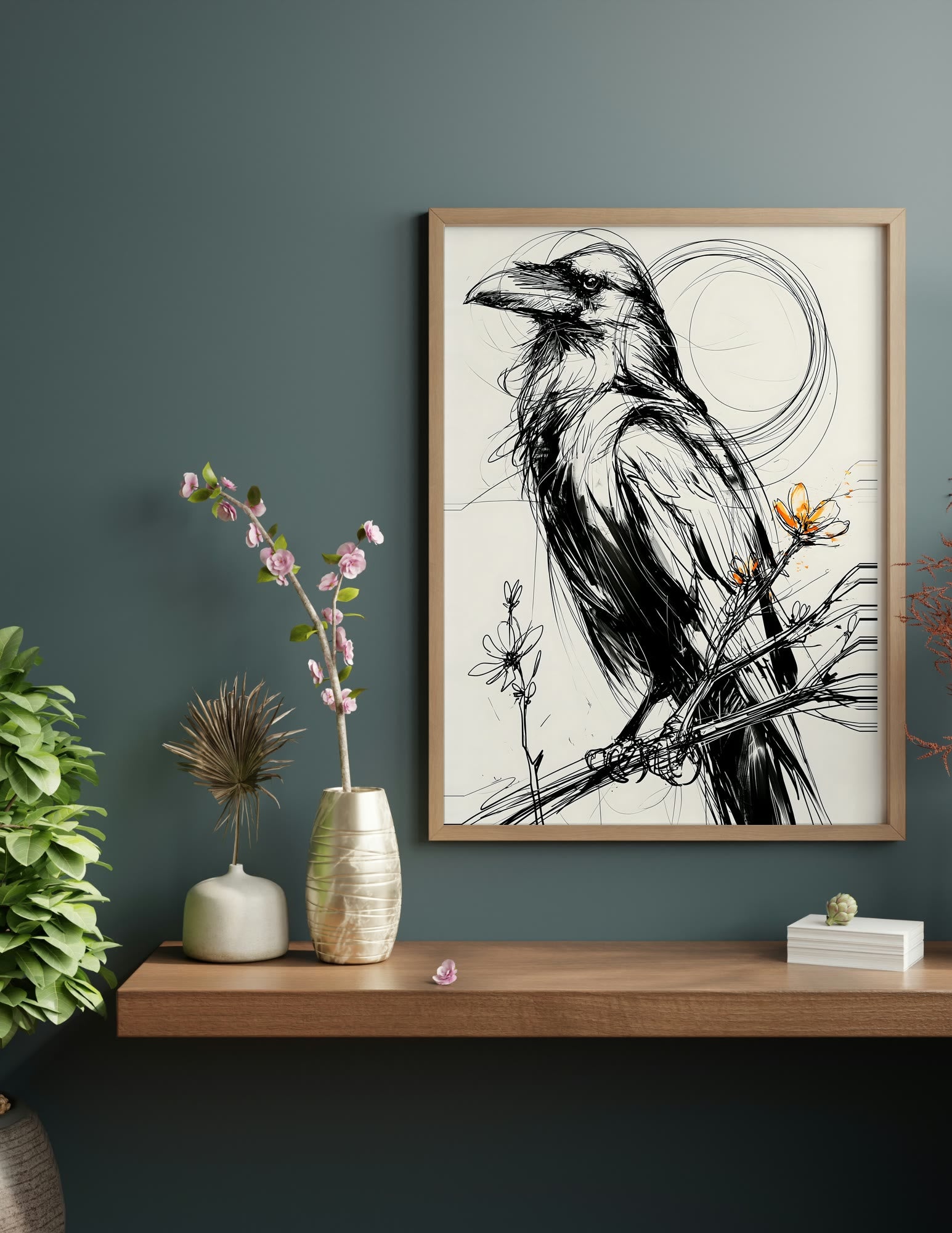 Fine Art Print shown in a room, mockup 1