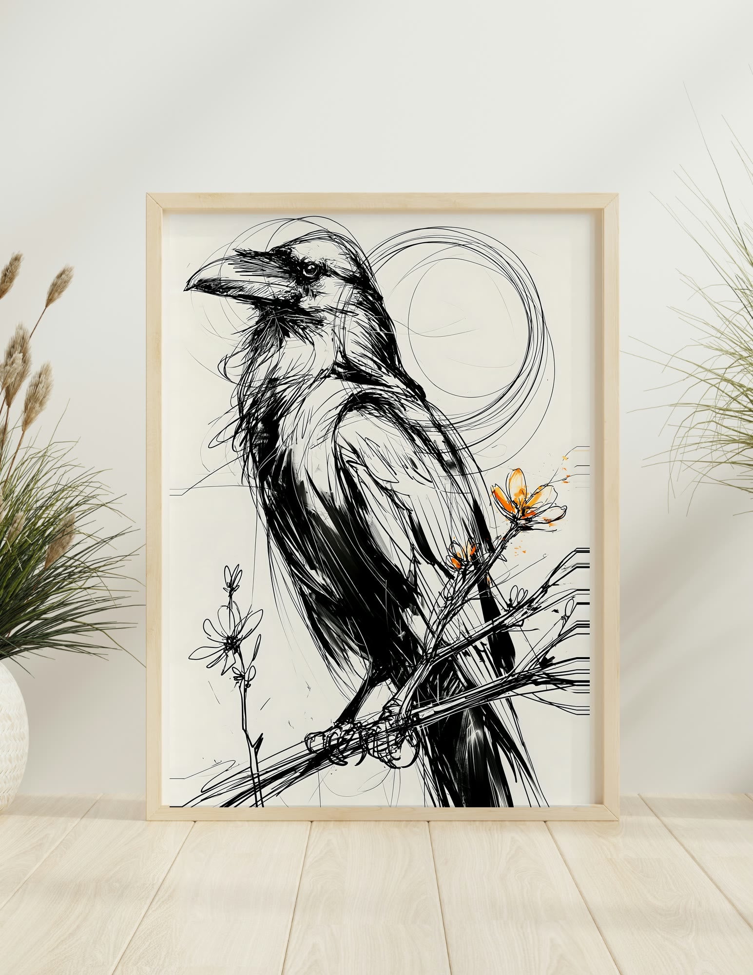 Fine Art Print shown in a room, mockup 2