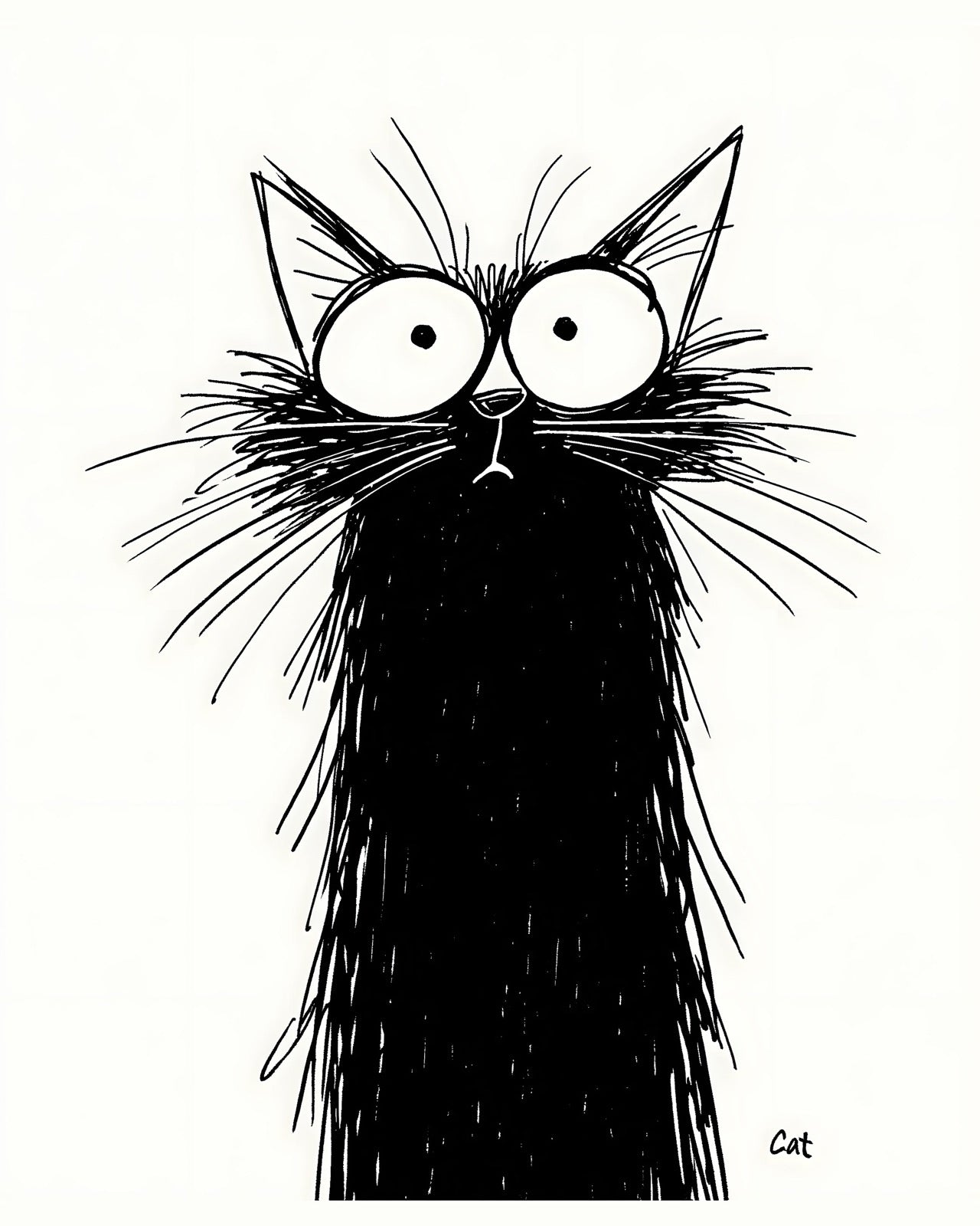 Scribble Cat