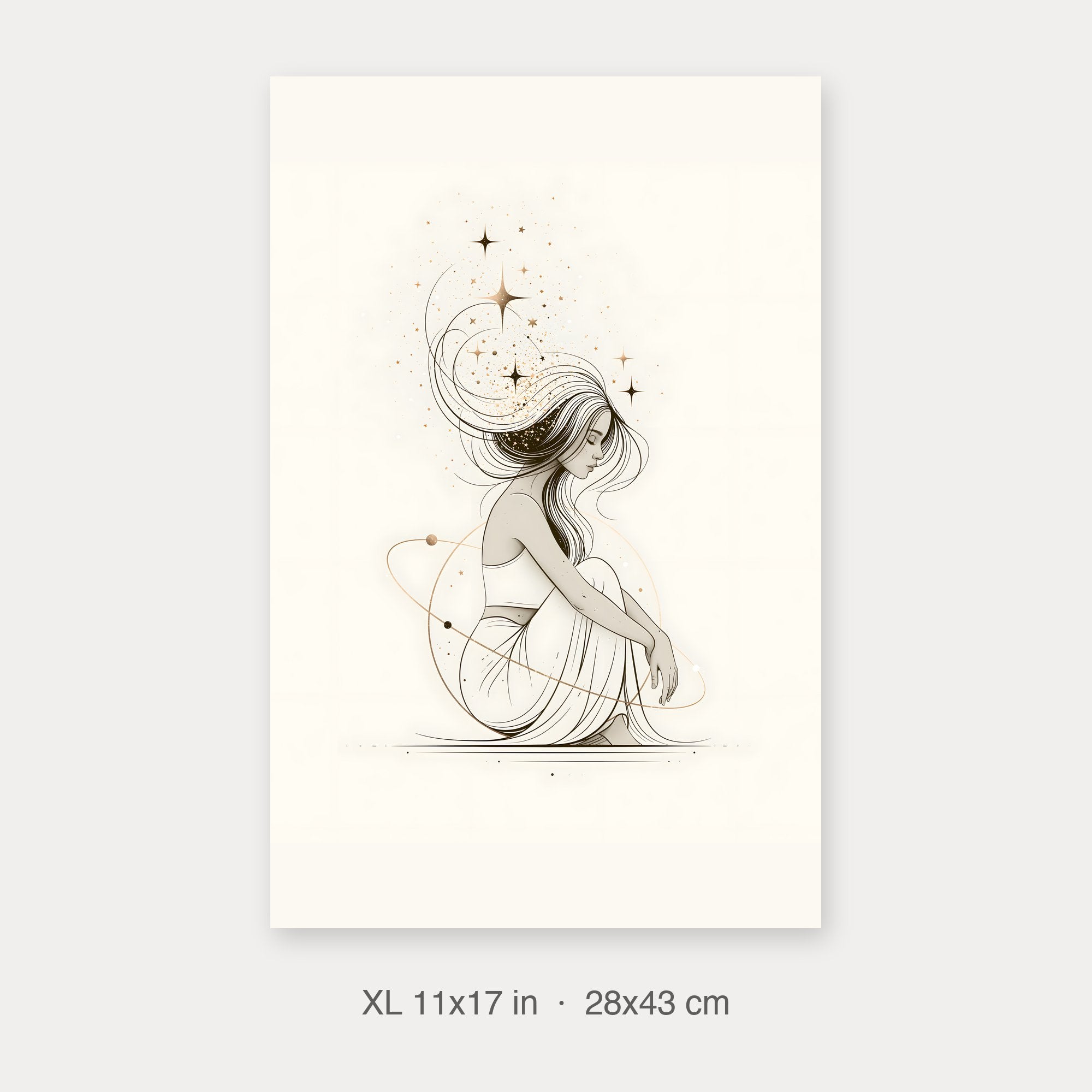 Semi-Gloss Poster 11x17 crop preview