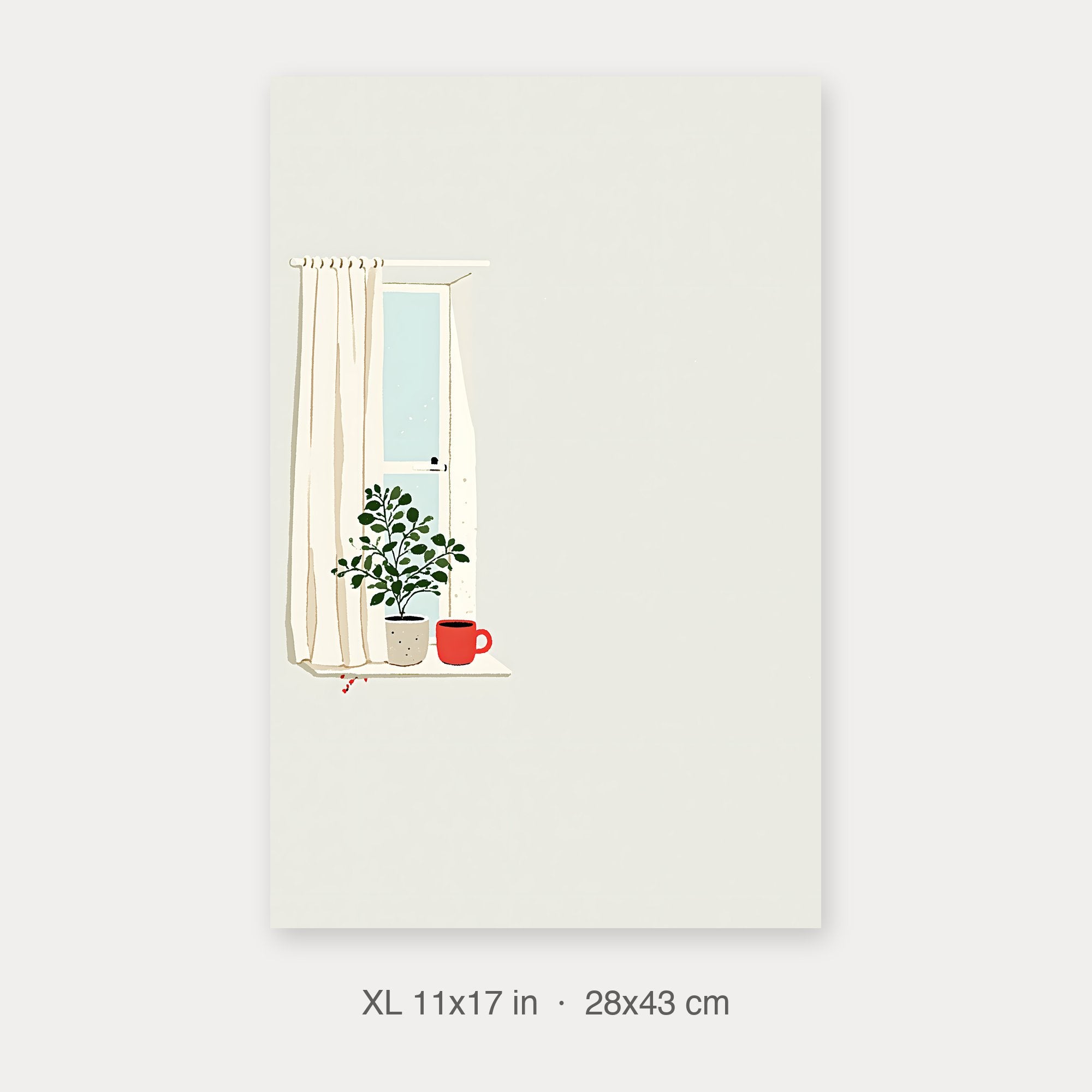 Semi-Gloss Poster 11x17 crop preview