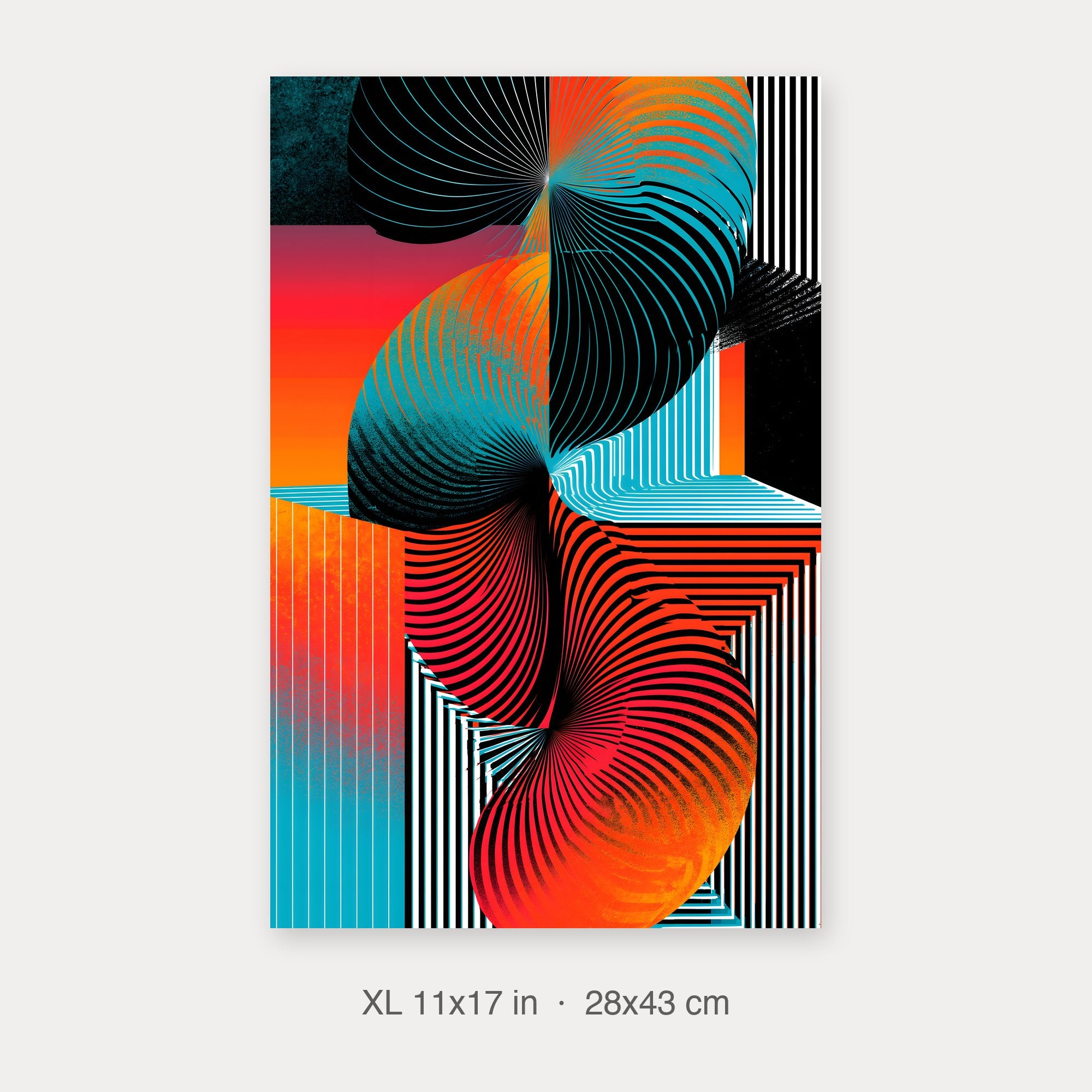 Semi-Gloss Poster 11x17 crop preview