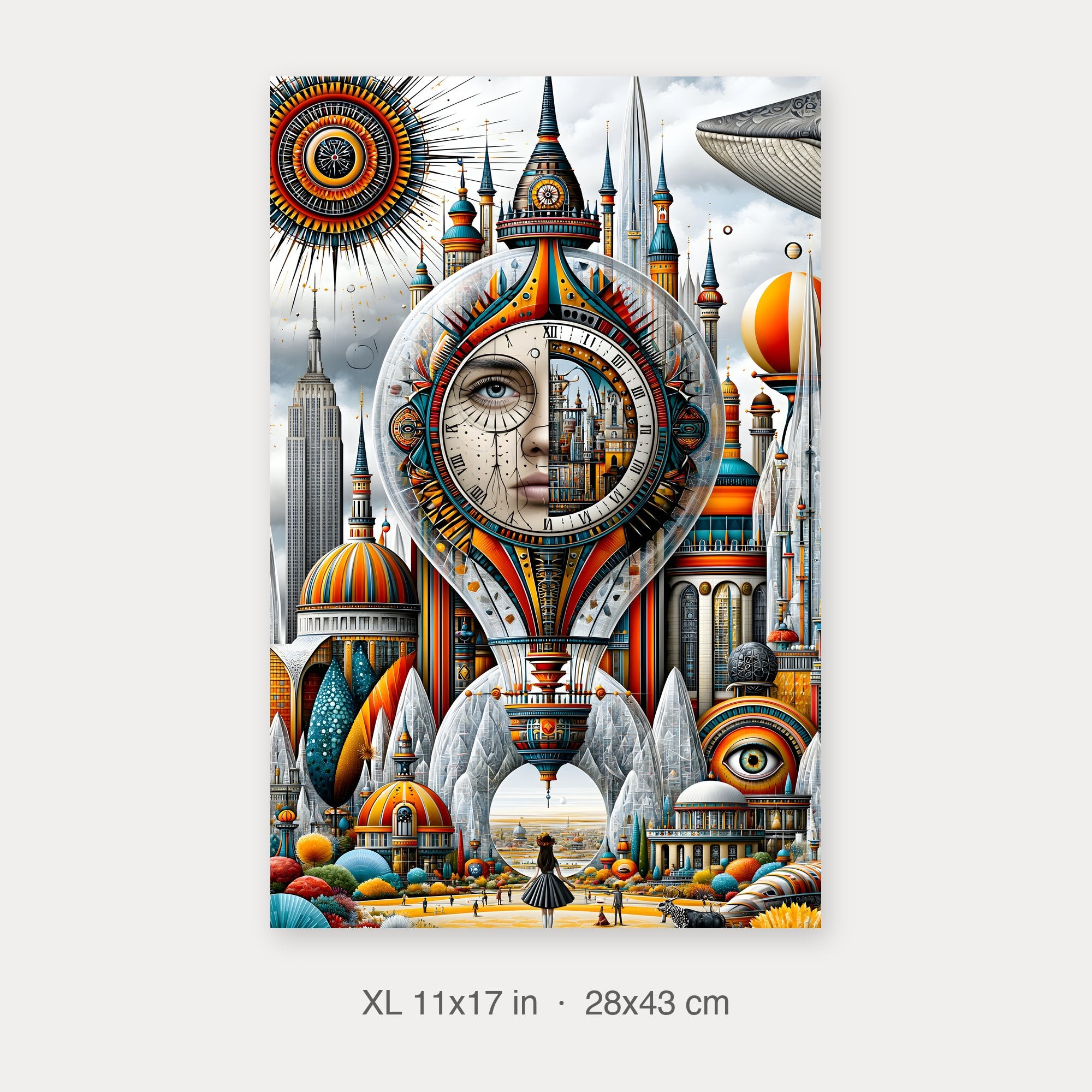 Semi-Gloss Poster 11x17 crop preview