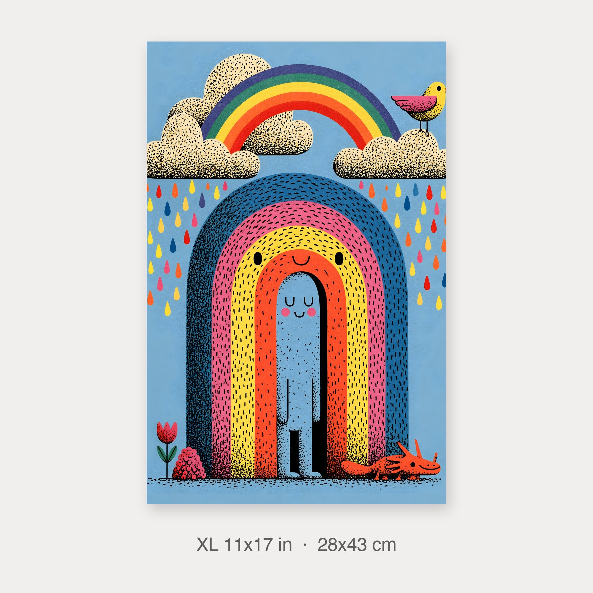 Semi-Gloss Poster 11x17 crop preview