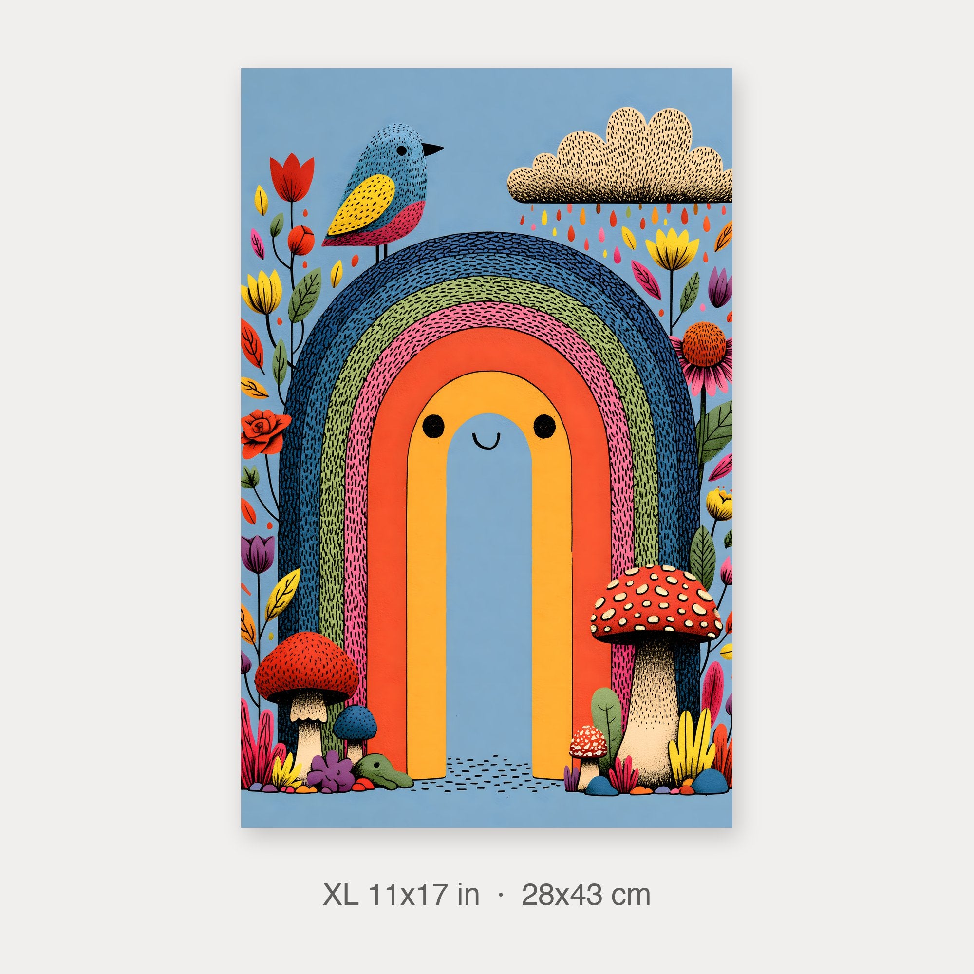 Semi-Gloss Poster 11x17 crop preview
