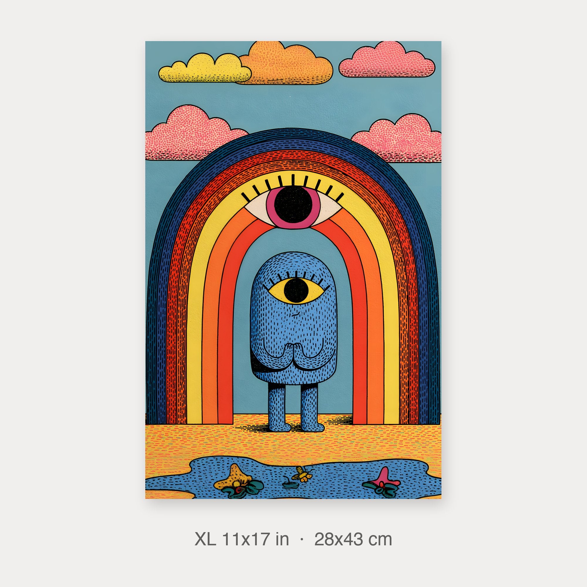Semi-Gloss Poster 11x17 crop preview