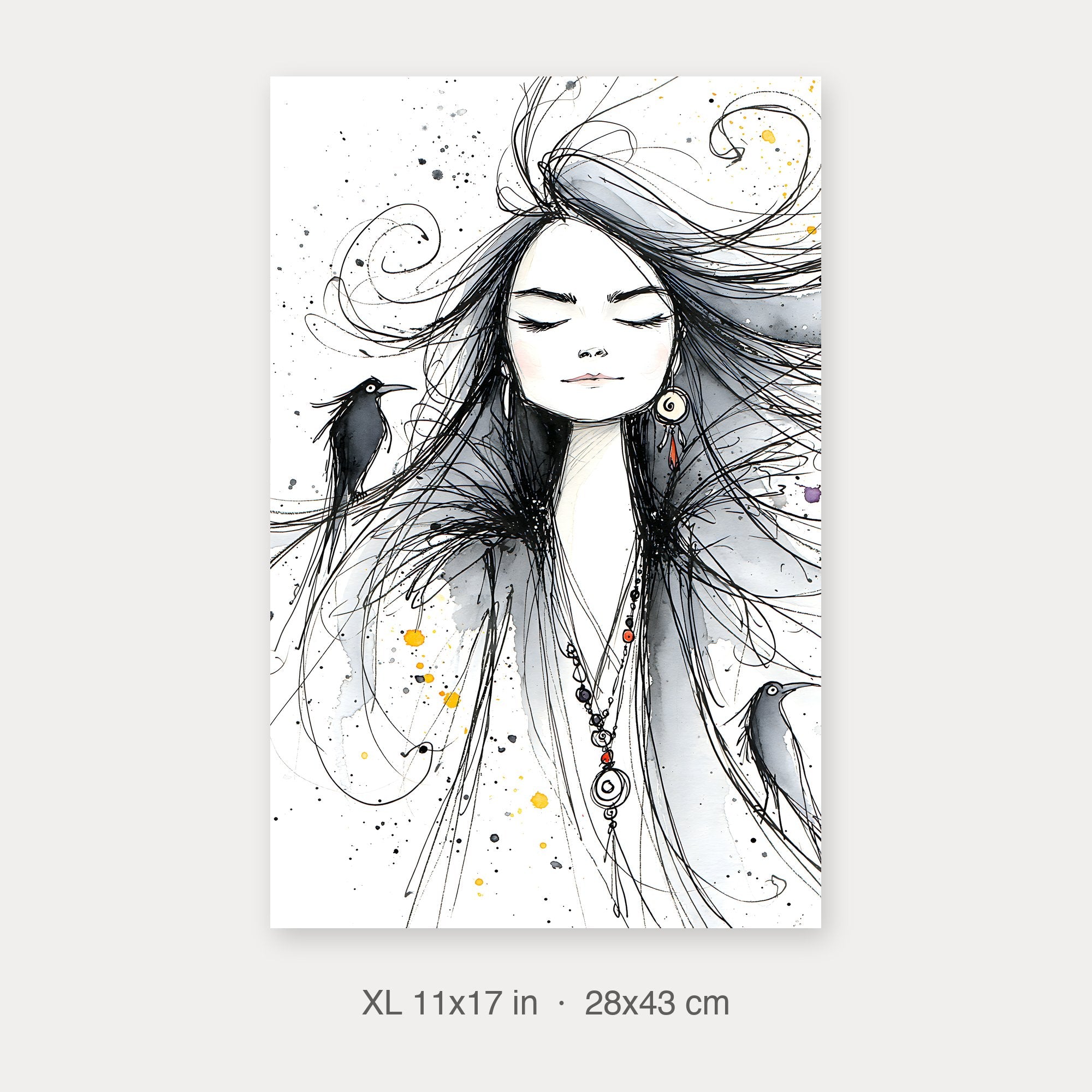 Semi-Gloss Poster 11x17 crop preview