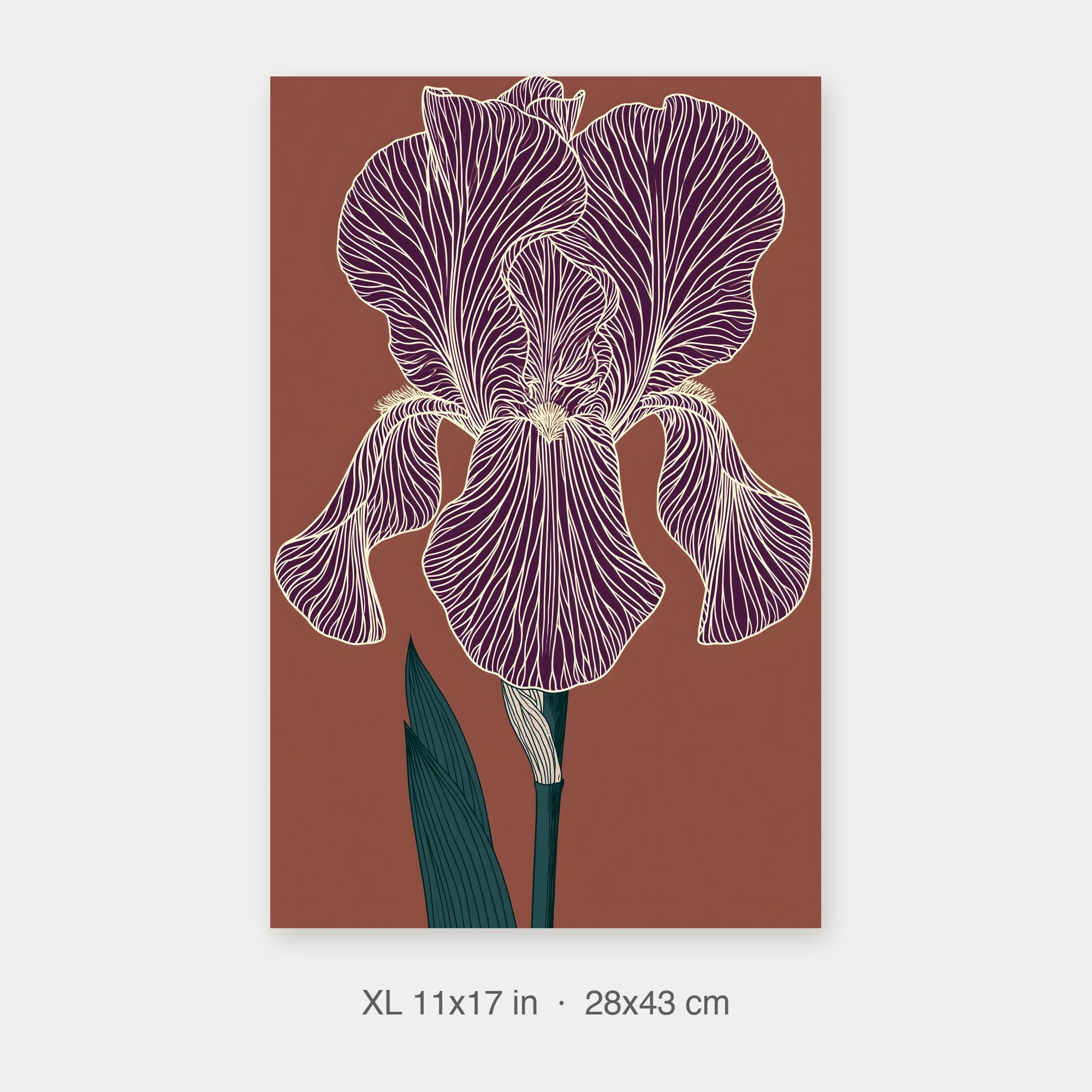 Semi-Gloss Poster 11x17 crop preview