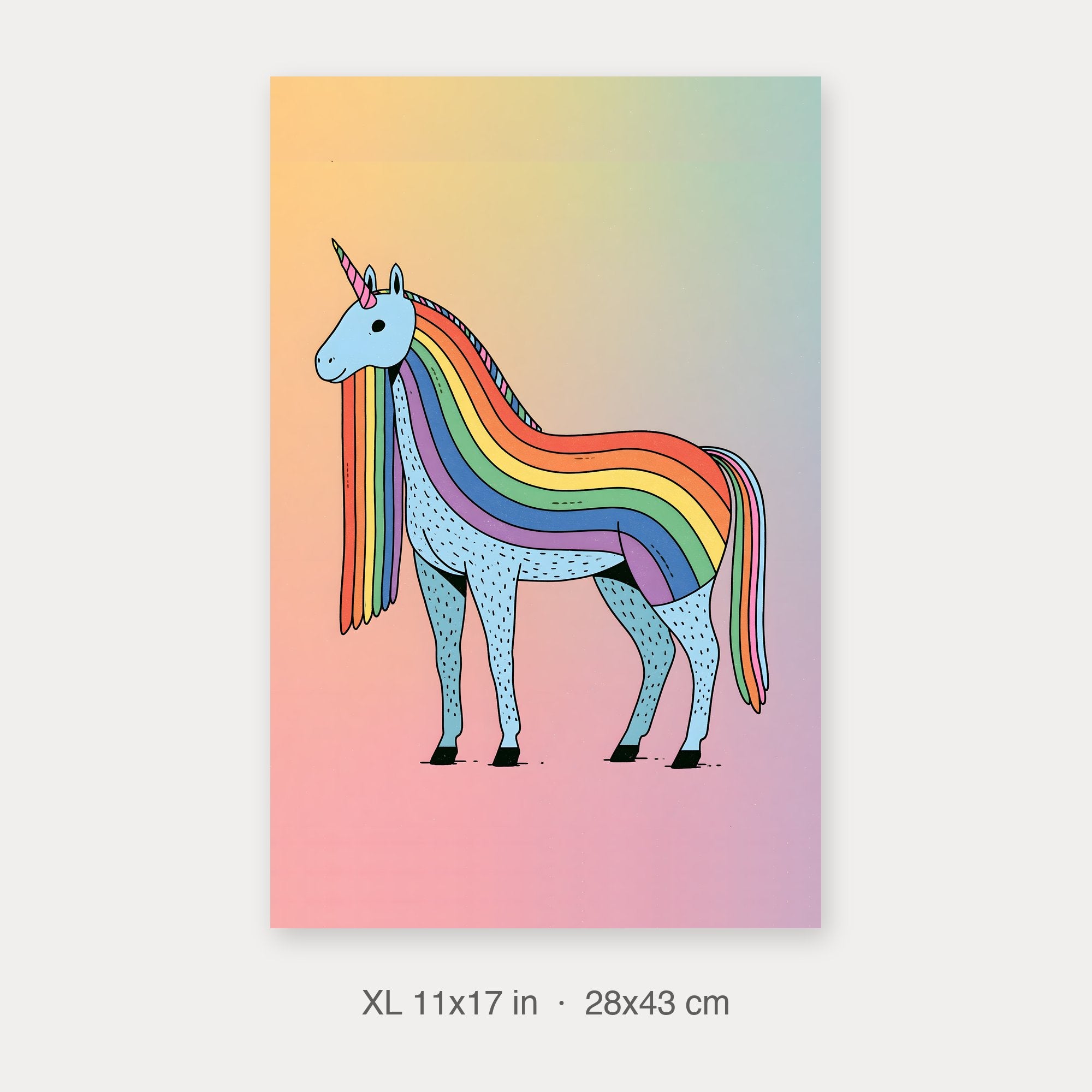 Semi-Gloss Poster 11x17 crop preview