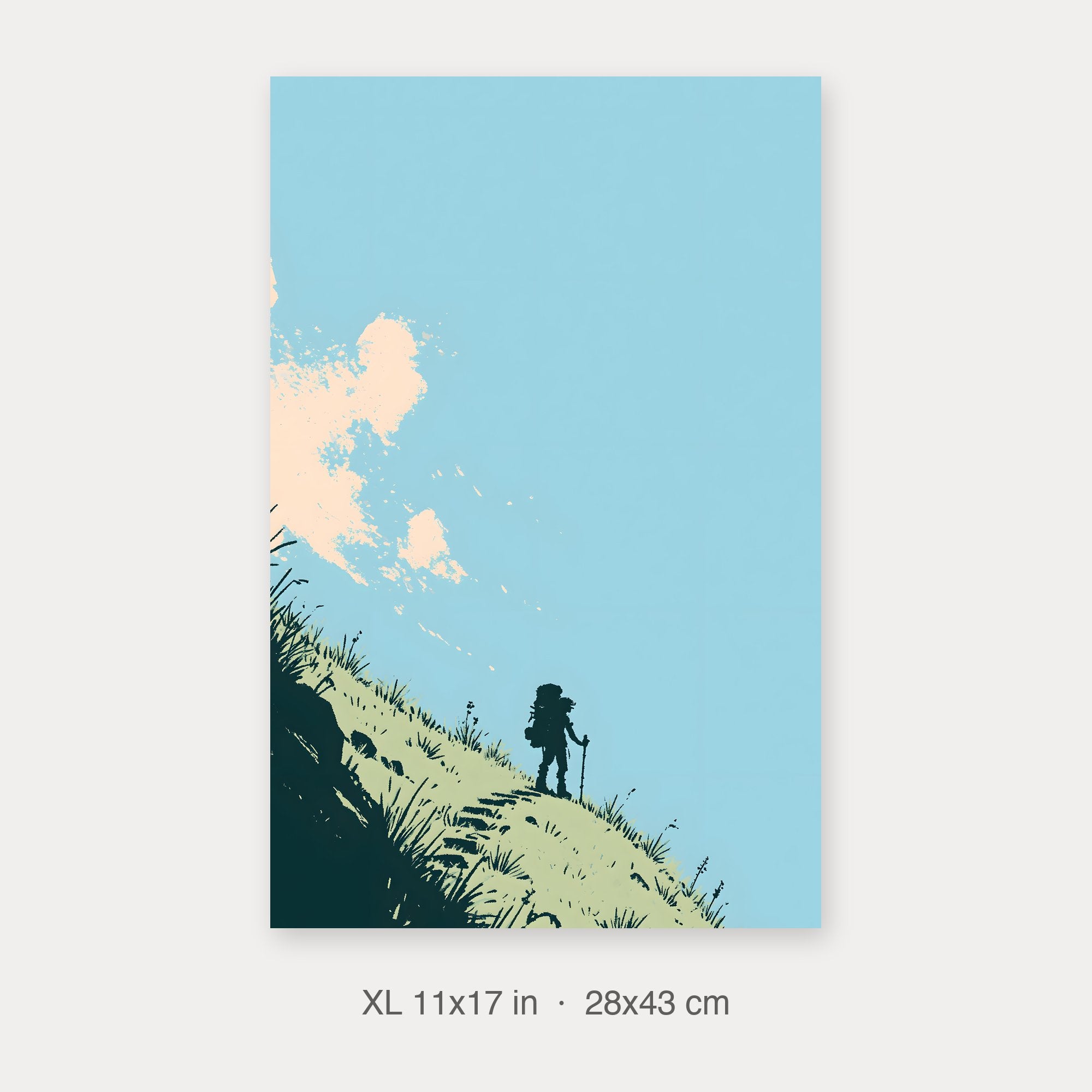 Semi-Gloss Poster 11x17 crop preview
