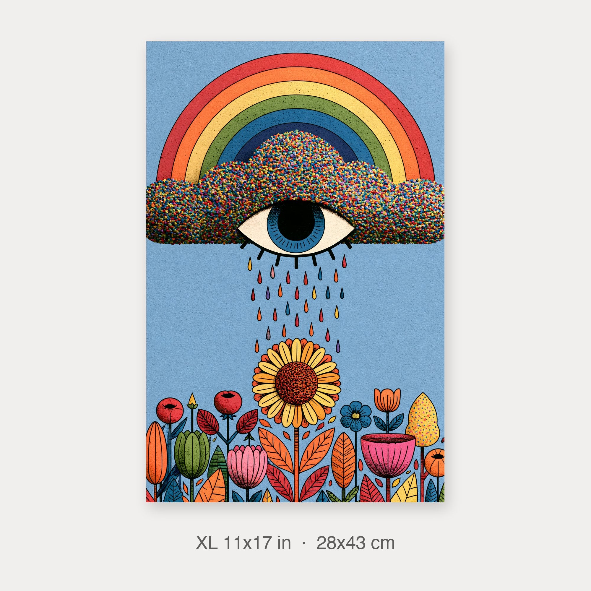 Semi-Gloss Poster 11x17 crop preview