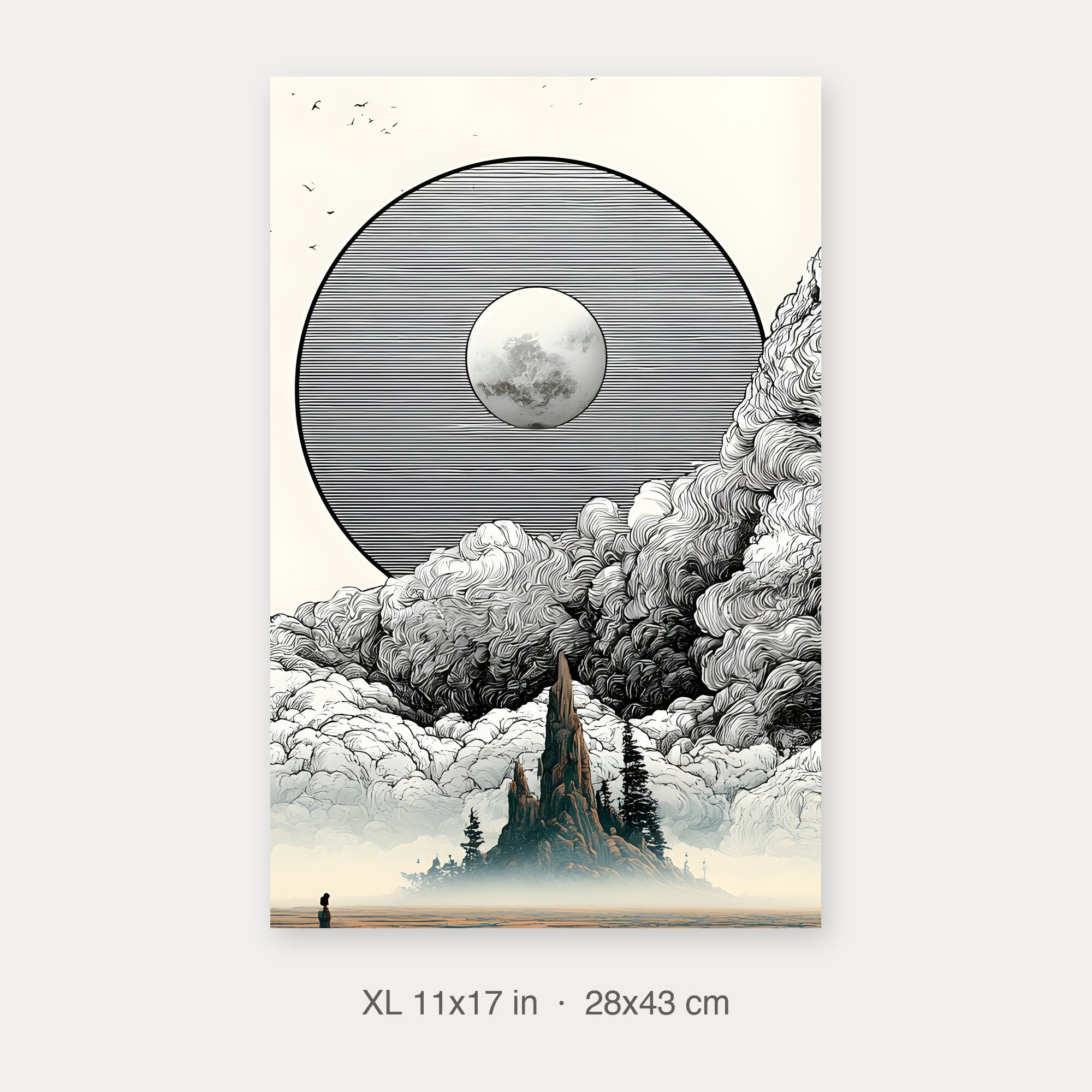 Semi-Gloss Poster 11x17 crop preview