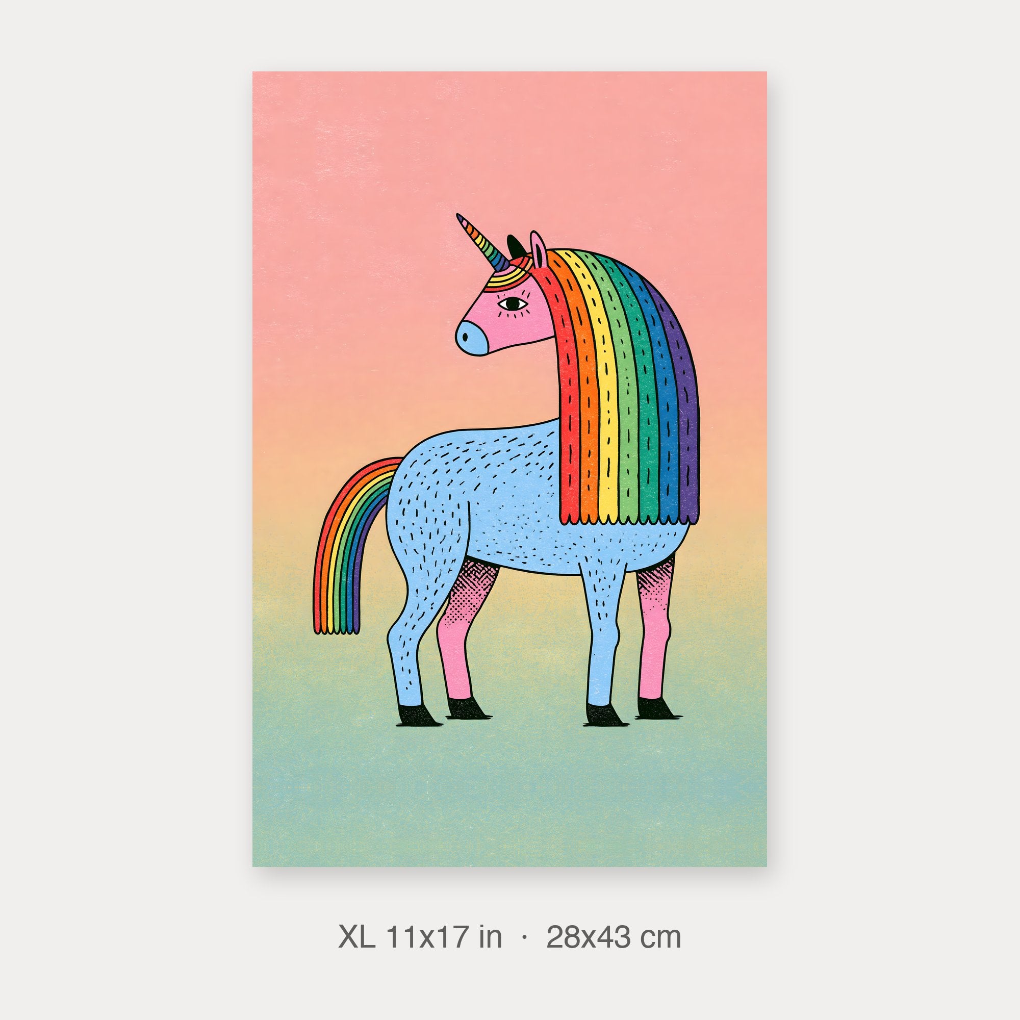 Semi-Gloss Poster 11x17 crop preview