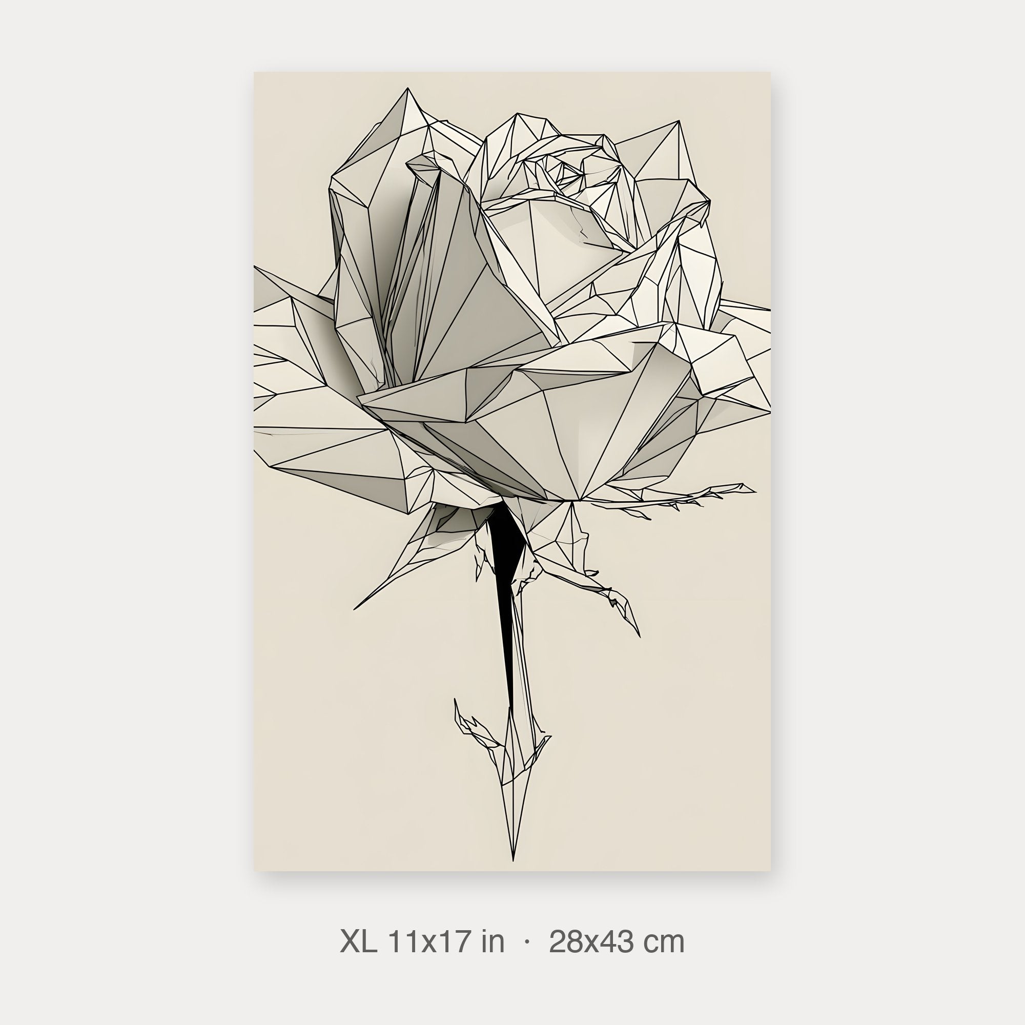 Semi-Gloss Poster 11x17 crop preview