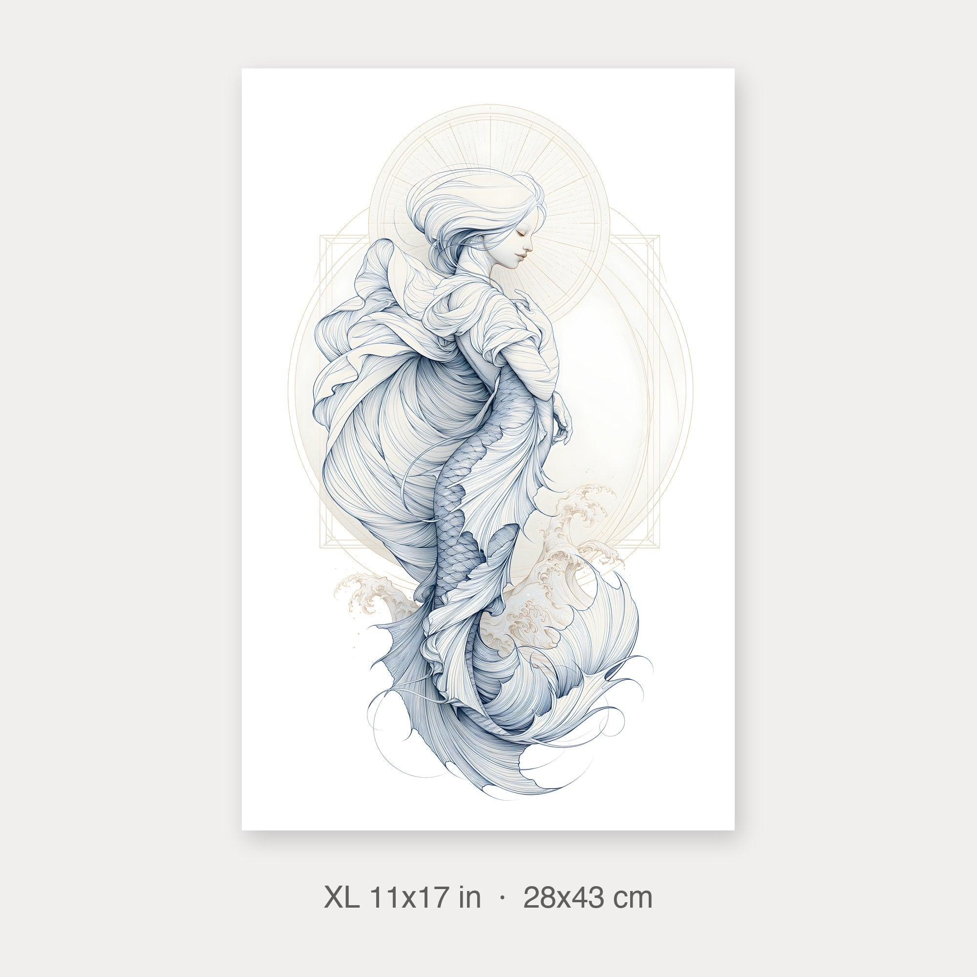 Semi-Gloss Poster 11x17 crop preview