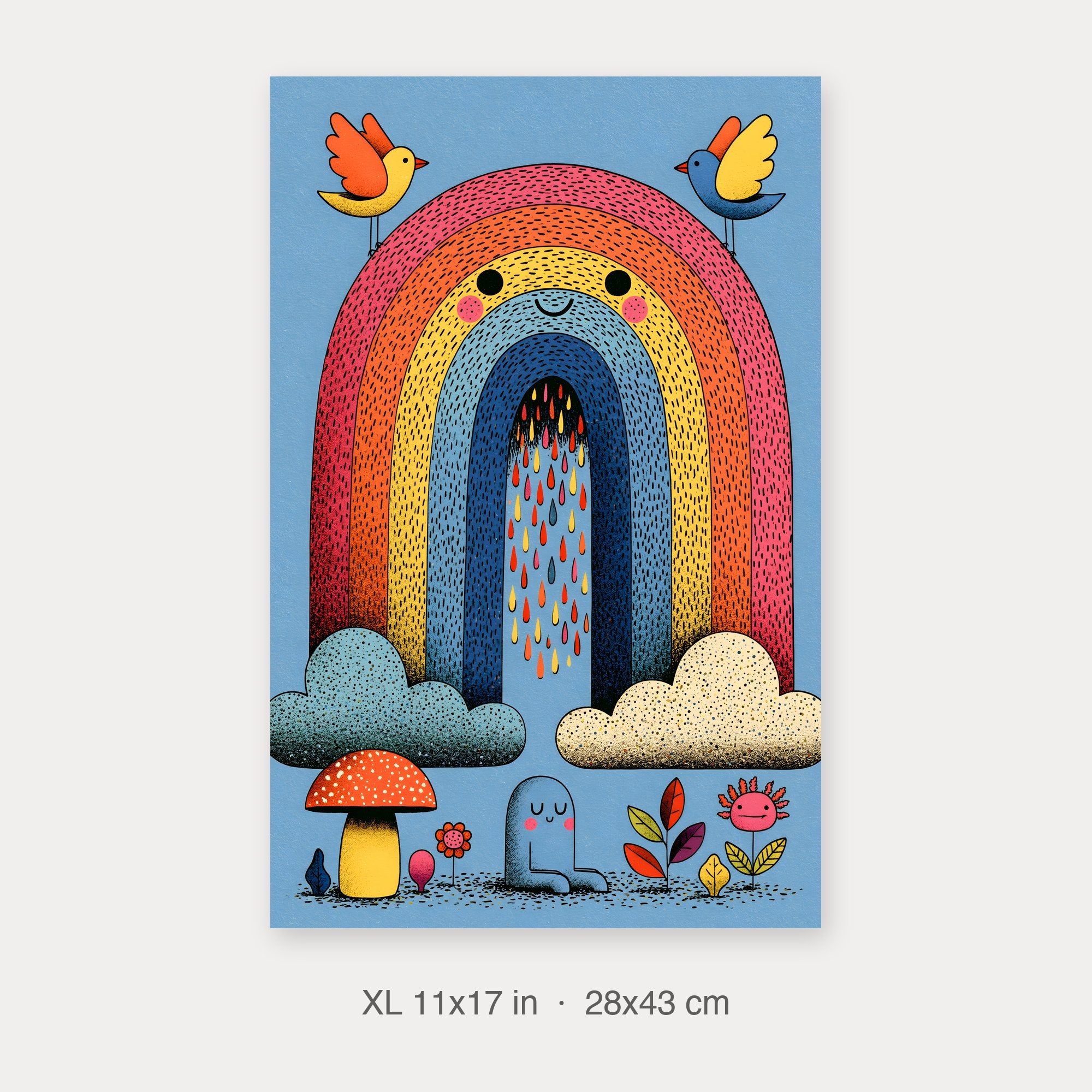 Semi-Gloss Poster 11x17 crop preview