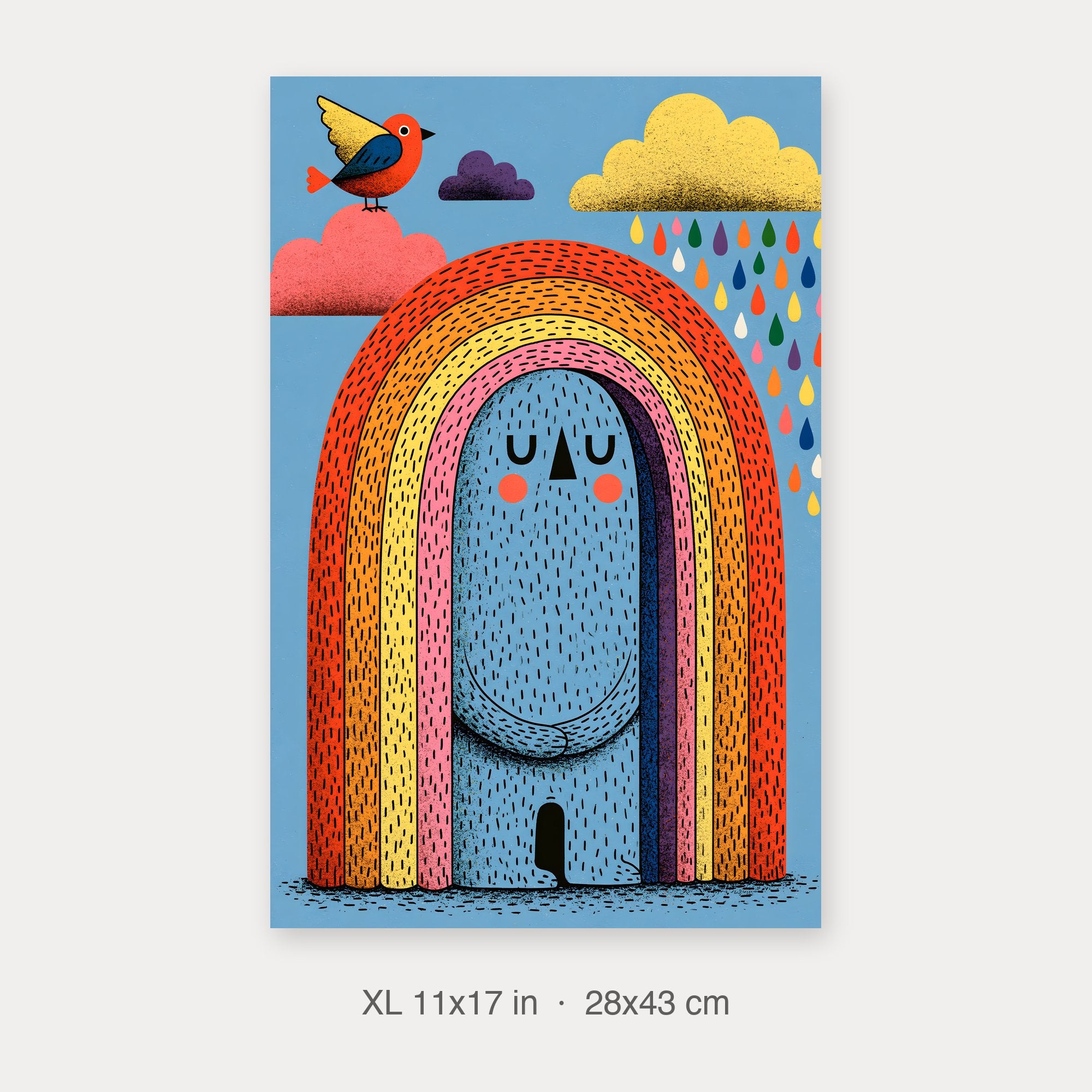 Semi-Gloss Poster 11x17 crop preview